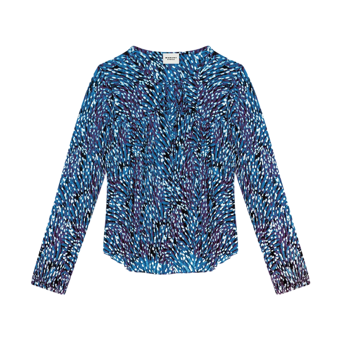 HT0129FA-B1J11E-30MI (W) Isabel Marant Daytonea Top Midnight