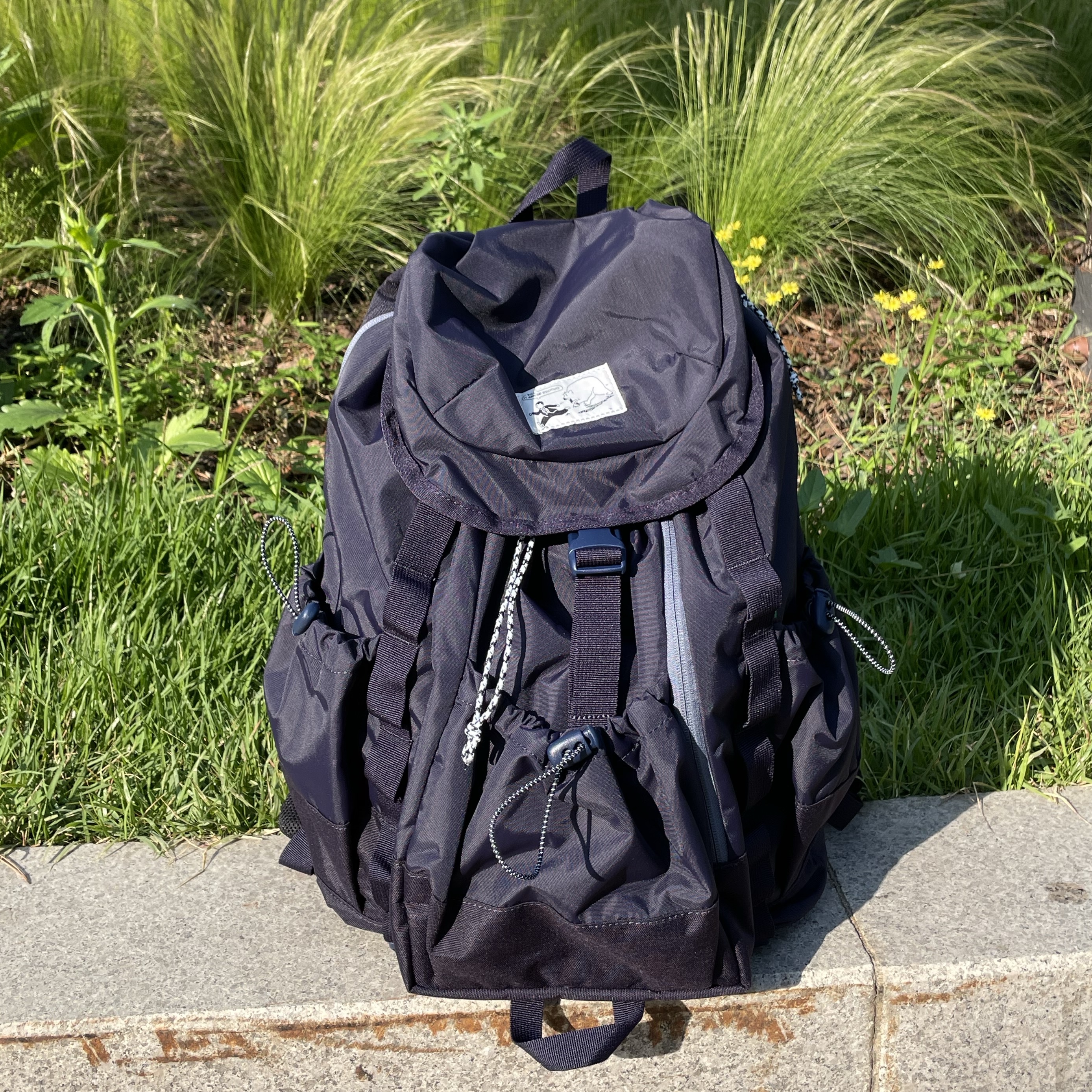PARITY Rucksack Black 착용 스타일 - 2