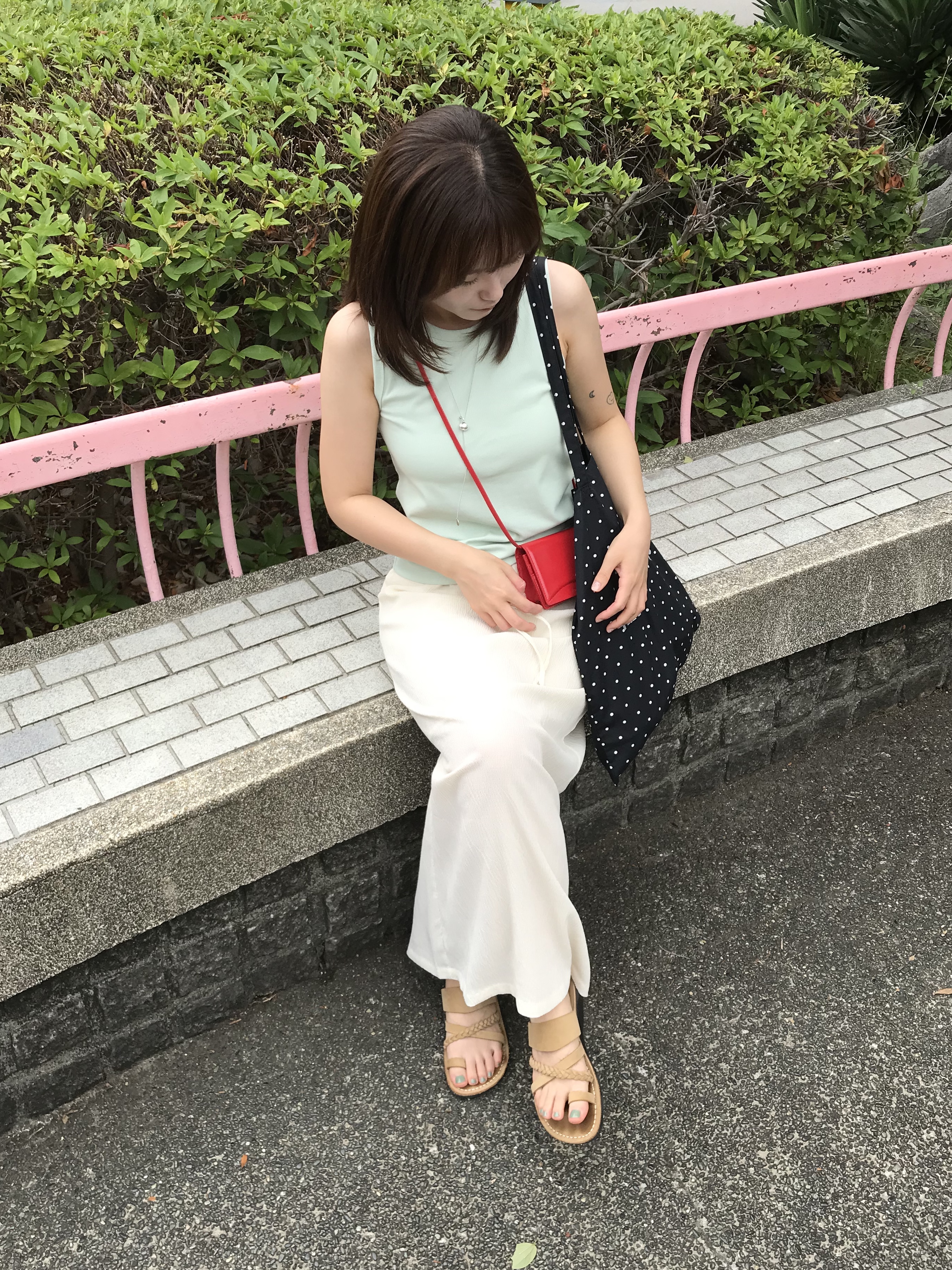 JERUSALEM SANDALS 1050NN Rebecca Yellow 착용 스타일 - 2