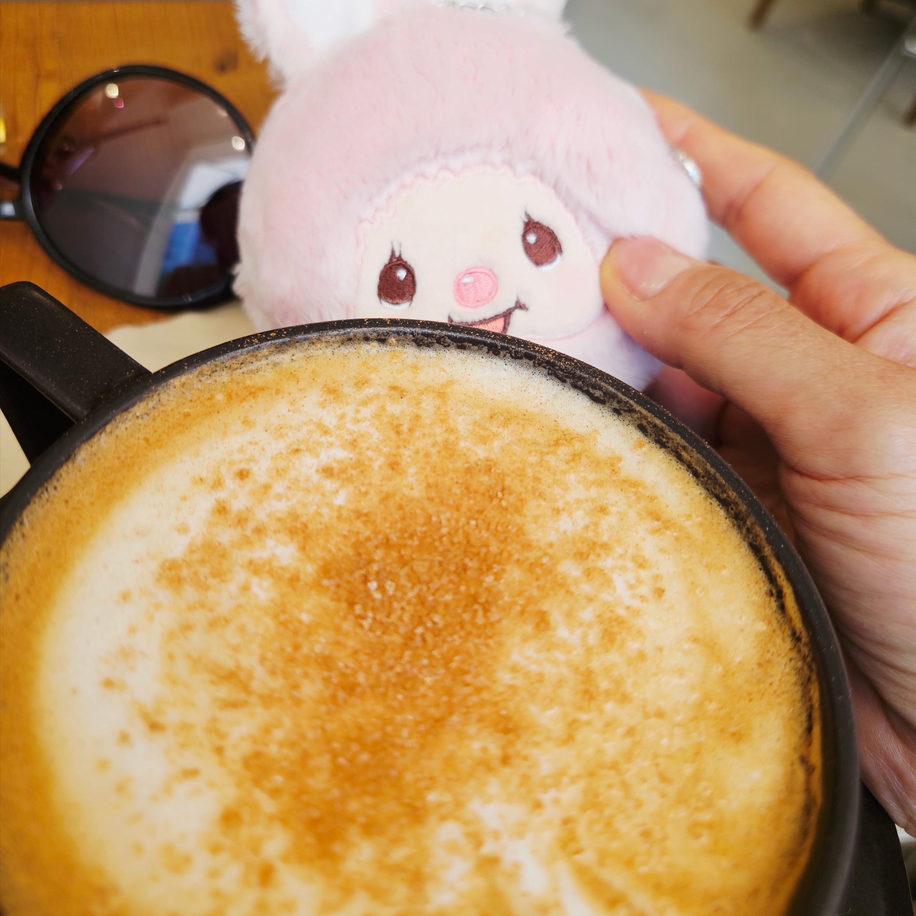 Monchhichi Chimutan Face Pouch 착용 스타일 - 5