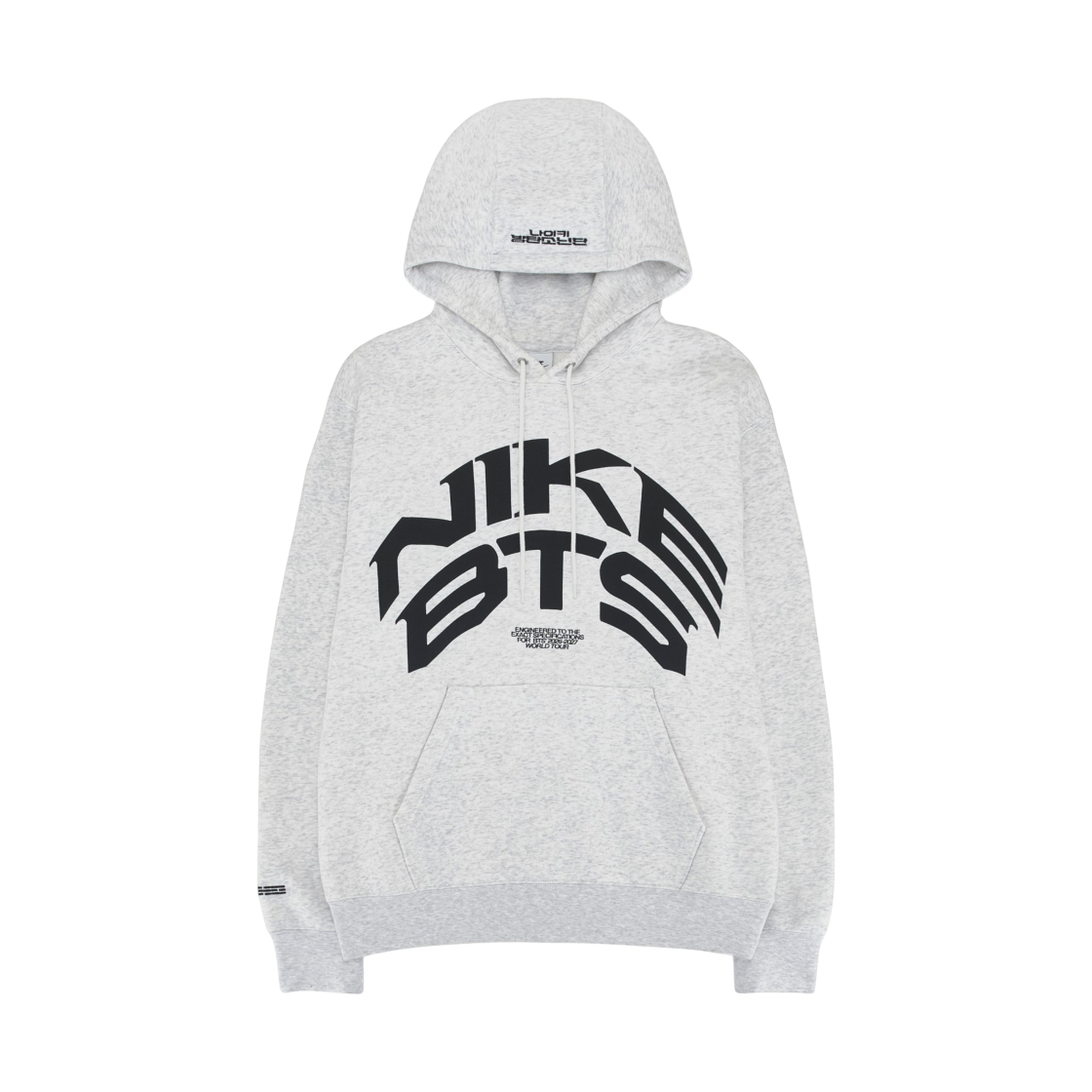 나이키 x BTS 후드 그레이 (JA8525-051)(Nike x BTS Hoodie Grey (JA8525-051))