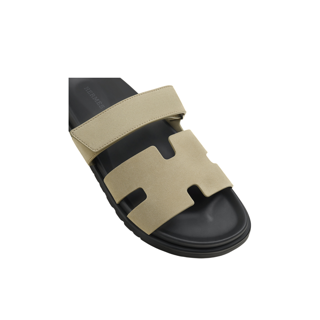 에르메스 시프레 샌들 스웨이드 고트스킨 & 베르 모자이크(Hermes Chypre Sandal Suede Goatskin & Vert Mosaique) - 4
