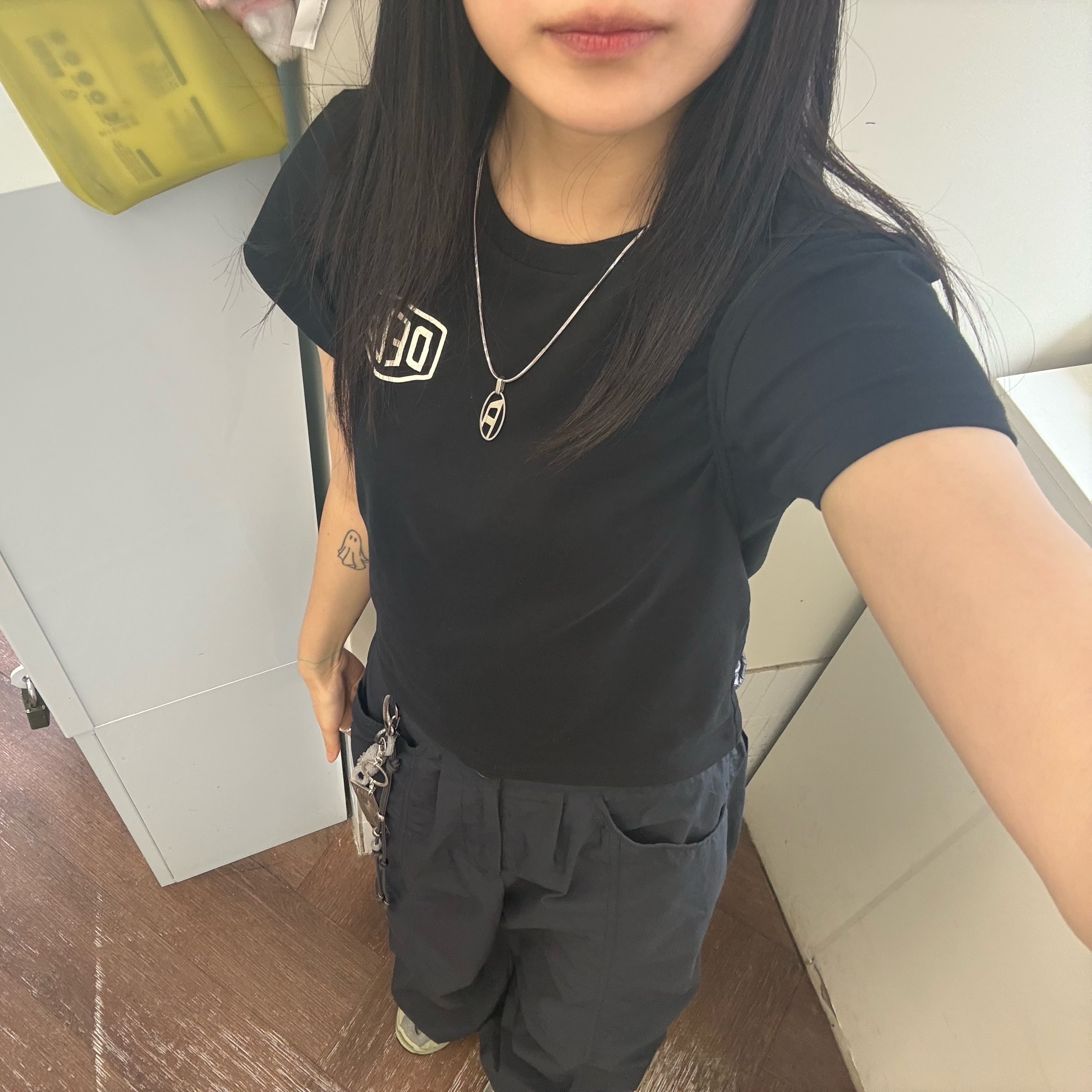 Diesel Dx1342 Stainless Steel Pendant Necklace Silver, (W) Deus Ex Machina Seoul College Address T-Shirt Black 착용 스타일