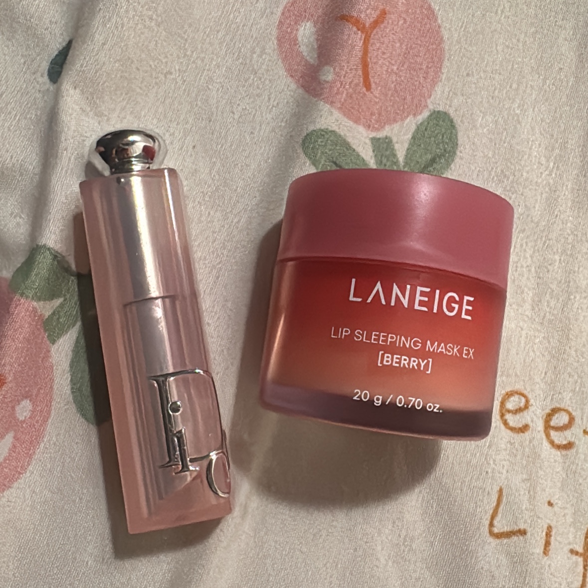 Dior Addict Lip Glow 001 Pink 착용 스타일