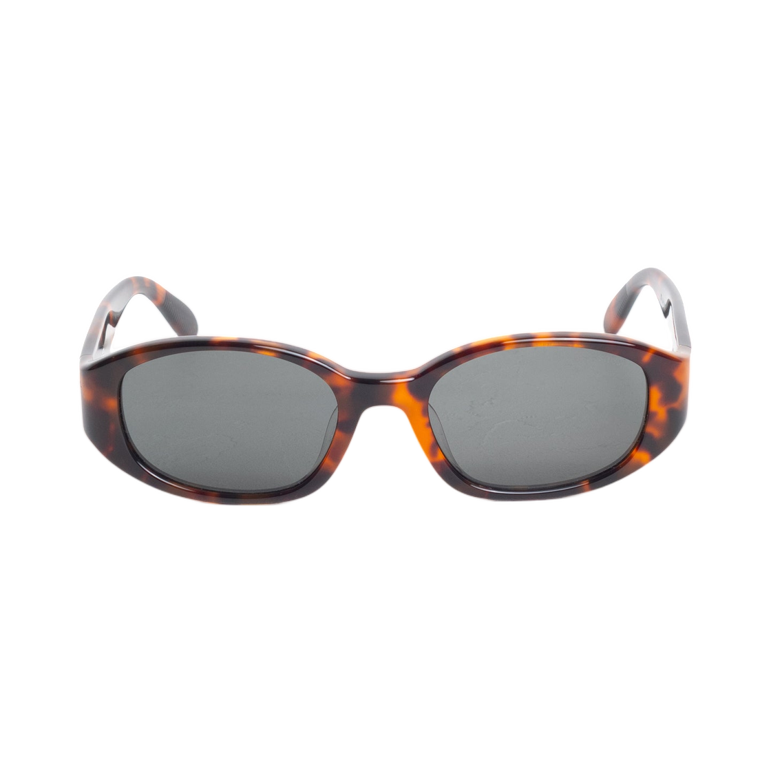 338452 Stussy Roman Sunglasses Brown Tortoise Black Lens