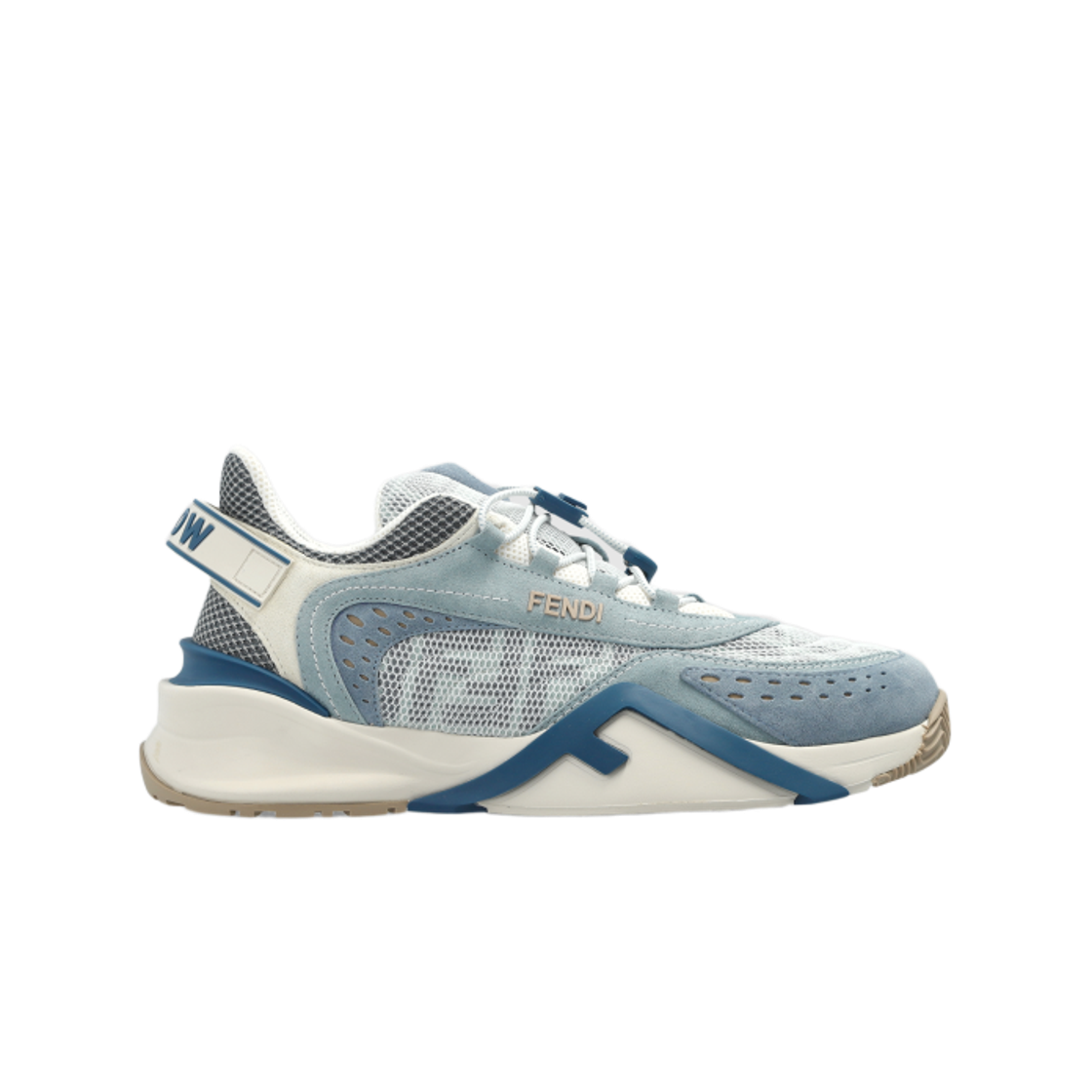(W) 펜디 플로우 스니커즈 블루((W) Fendi Flow Sneakers Blue) - 1