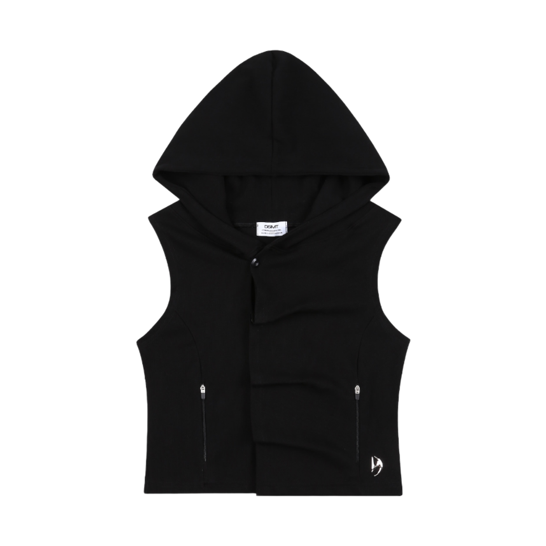 디에스엠티 우먼 애시메트릭 후드 베스트((W) DSMT Asymmetric Hood Vest)