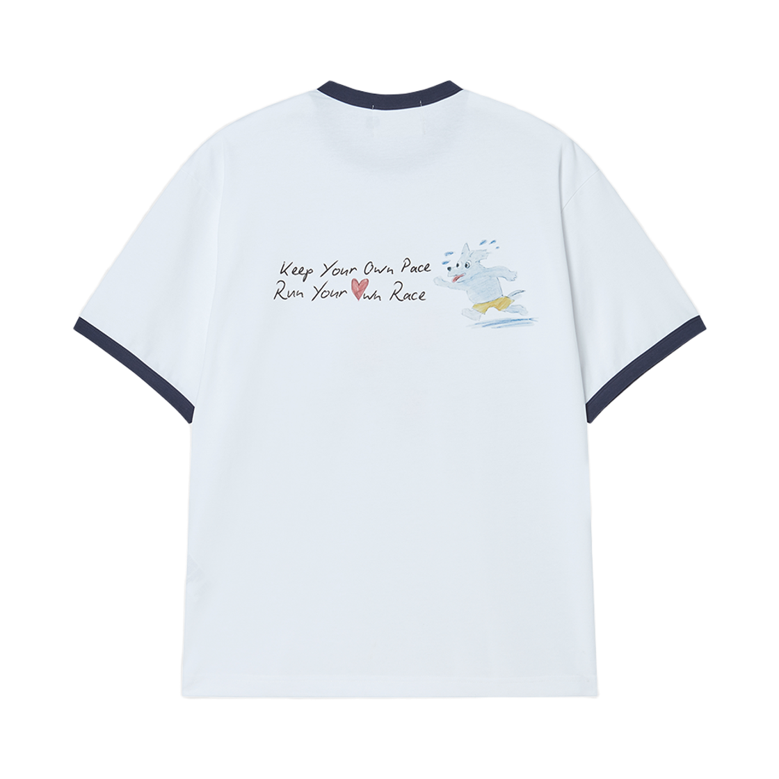 엔 아카이브 퍼포먼스 스케치 러닝 티셔츠 화이트(N ARCHIVE Performance Sketch Running T-Shirt White) - 2