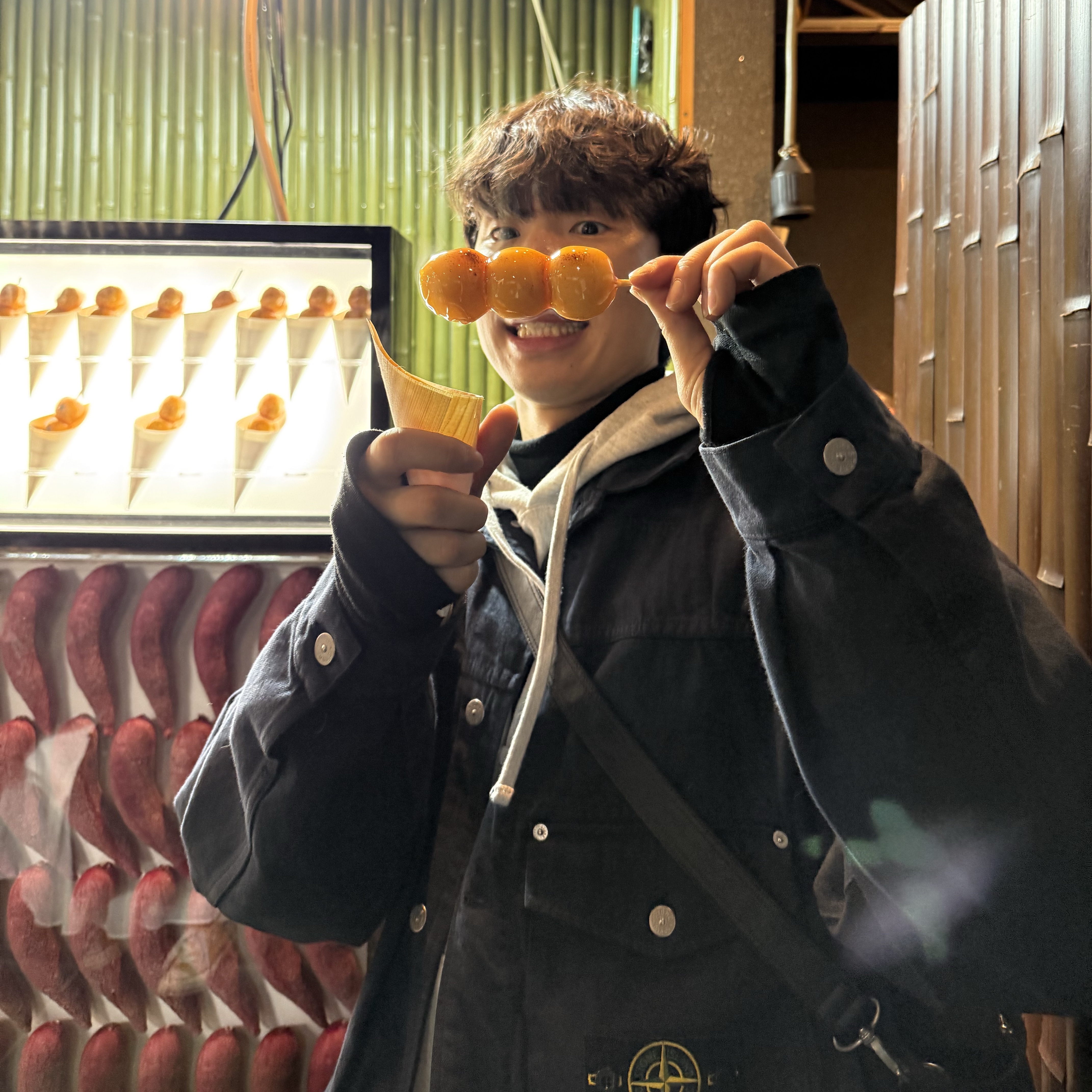 Supreme x Stone Island Denim Trucker Jacket Black - 23FW 착용 스타일