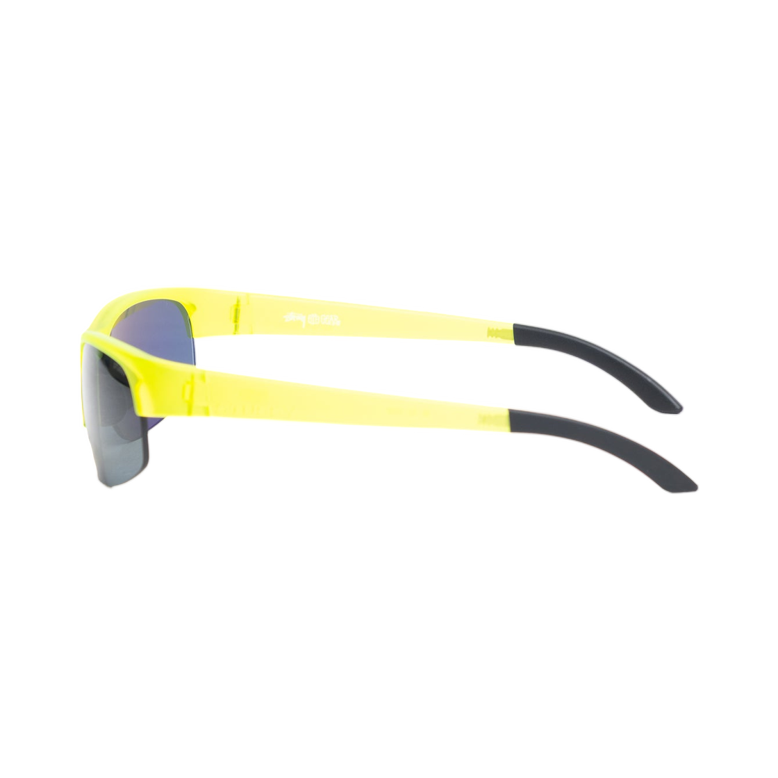 스투시 히로 선글라스 프로스트 옐로우 블랙 렌즈(Stussy Hiro Sunglasses Frost Yellow Black Lens) - 2