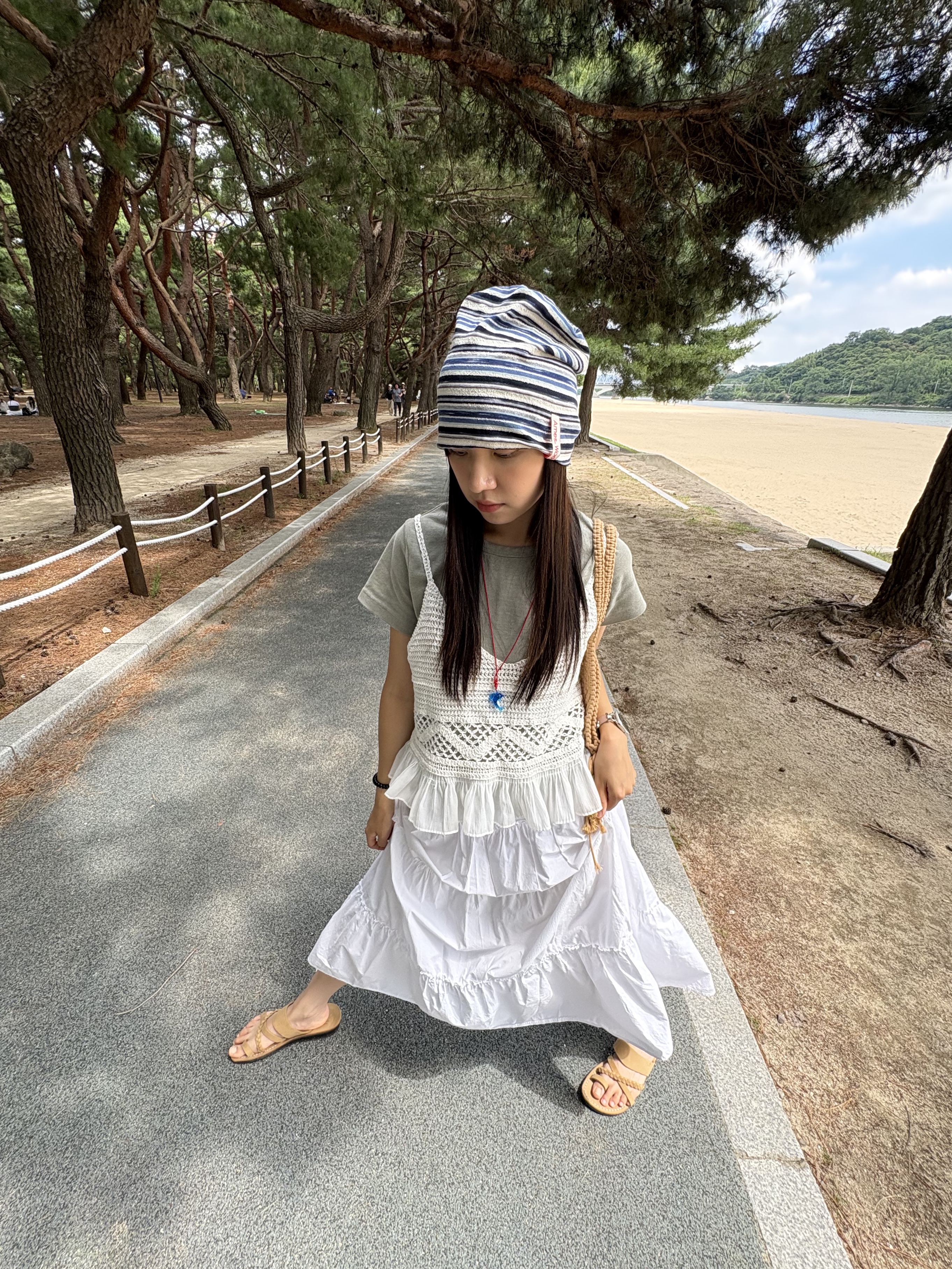 JERUSALEM SANDALS 1050NN Rebecca Yellow 착용 스타일 - 4