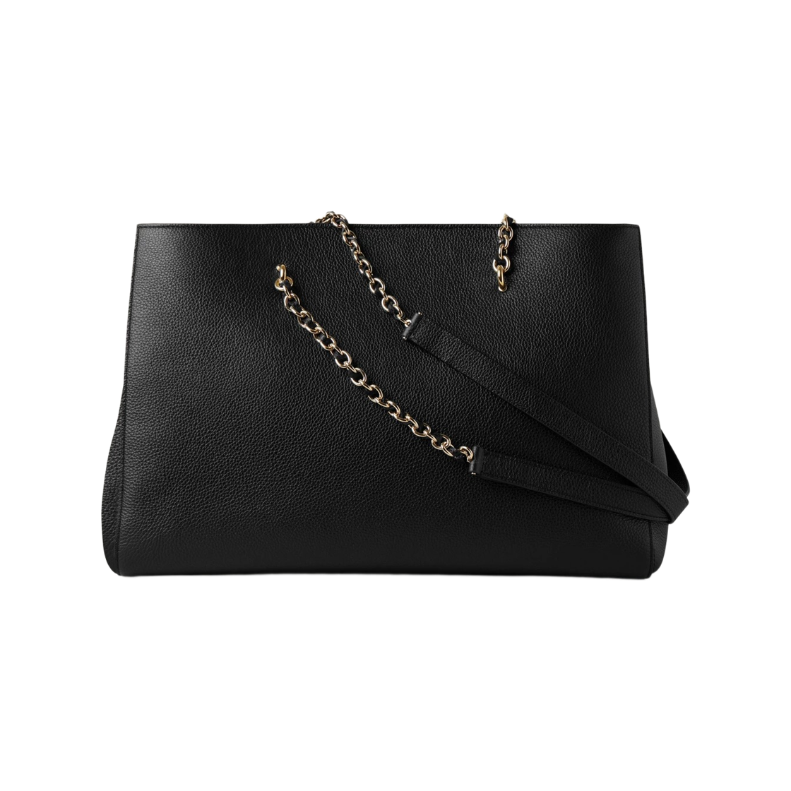 멀버리 스몰 클래식 그레인 릴리 체인 토트백 블랙(Mulberry Small Classic Grain Lily Chain Tote Bag Black) - 2