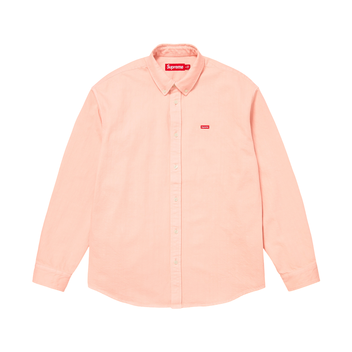 - Supreme Small Box Denim Shirt Pale Pink - 26SS