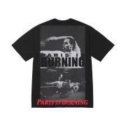 Supreme Paris Is Burning T-Shirt Black - 26SS