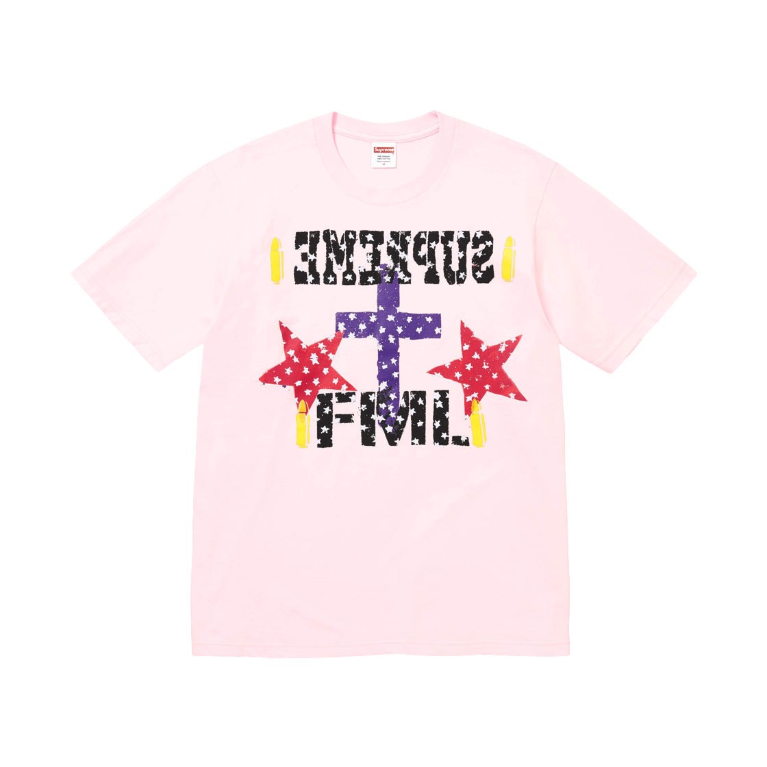 슈프림 FML 티셔츠 라이트 핑크 - 26SS(Supreme FML T-Shirt Light Pink - 26SS) - 1