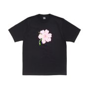 Stussy S Flower T-Shirt Black