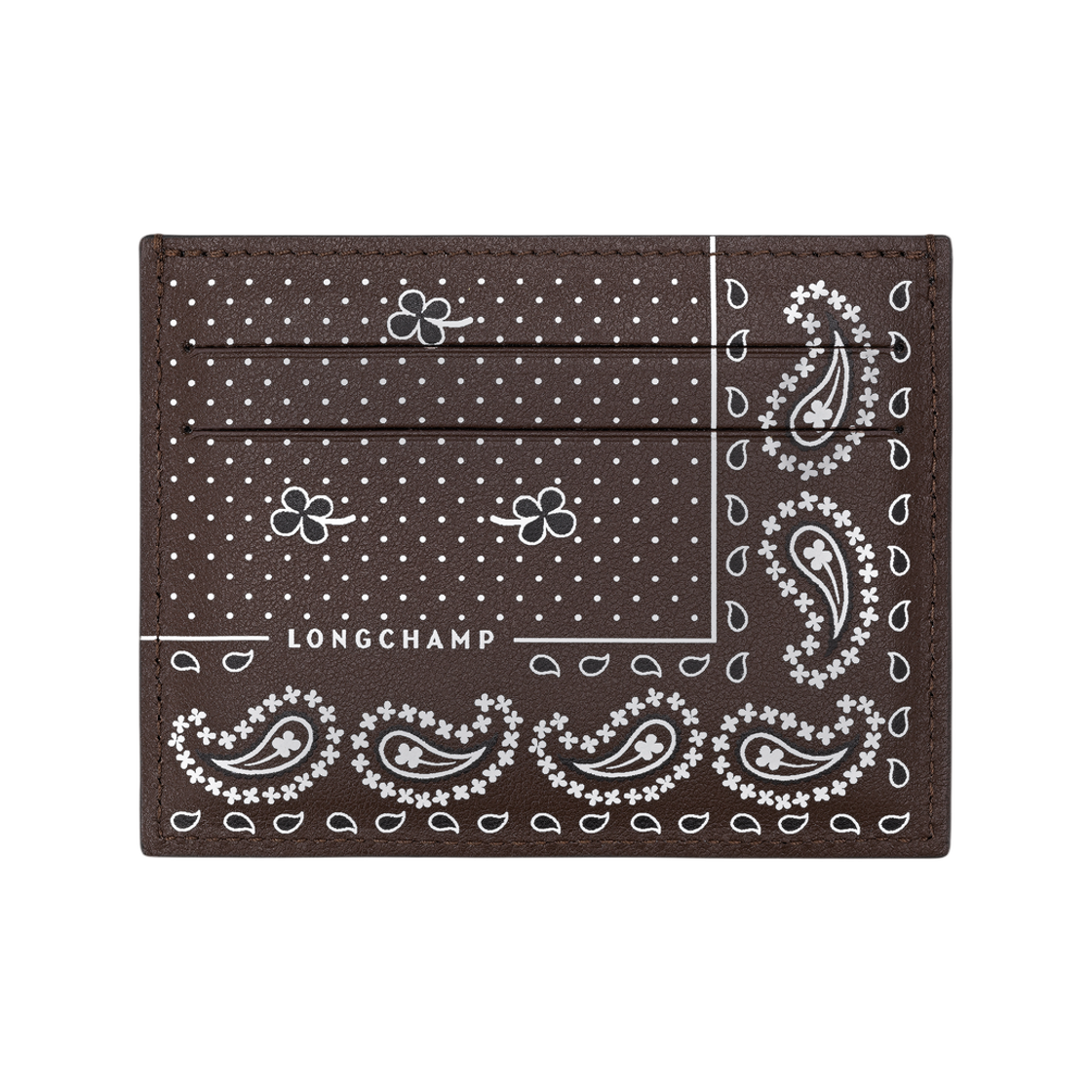 롱샴 롱샴 포켓 카드 홀더 모카(Longchamp Longchamp Pocket Card Holder Mocha) - 1