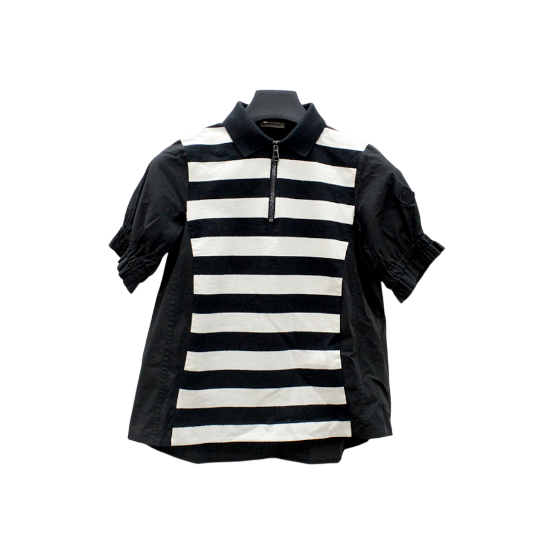 ITWS2FQIO8NA Moncler Logo Stripe Polo Shirt