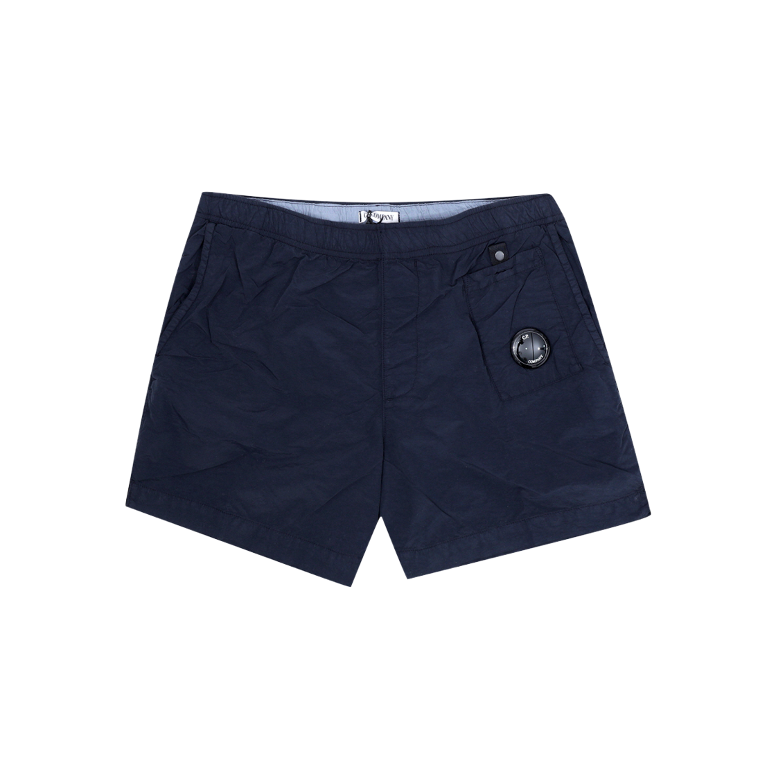 RSCMBW733A 006252G 888 [17% 쿠폰] C.P. Company Flatt Nylon Lens Swim Shorts Total Eclipse Blue - 25FW