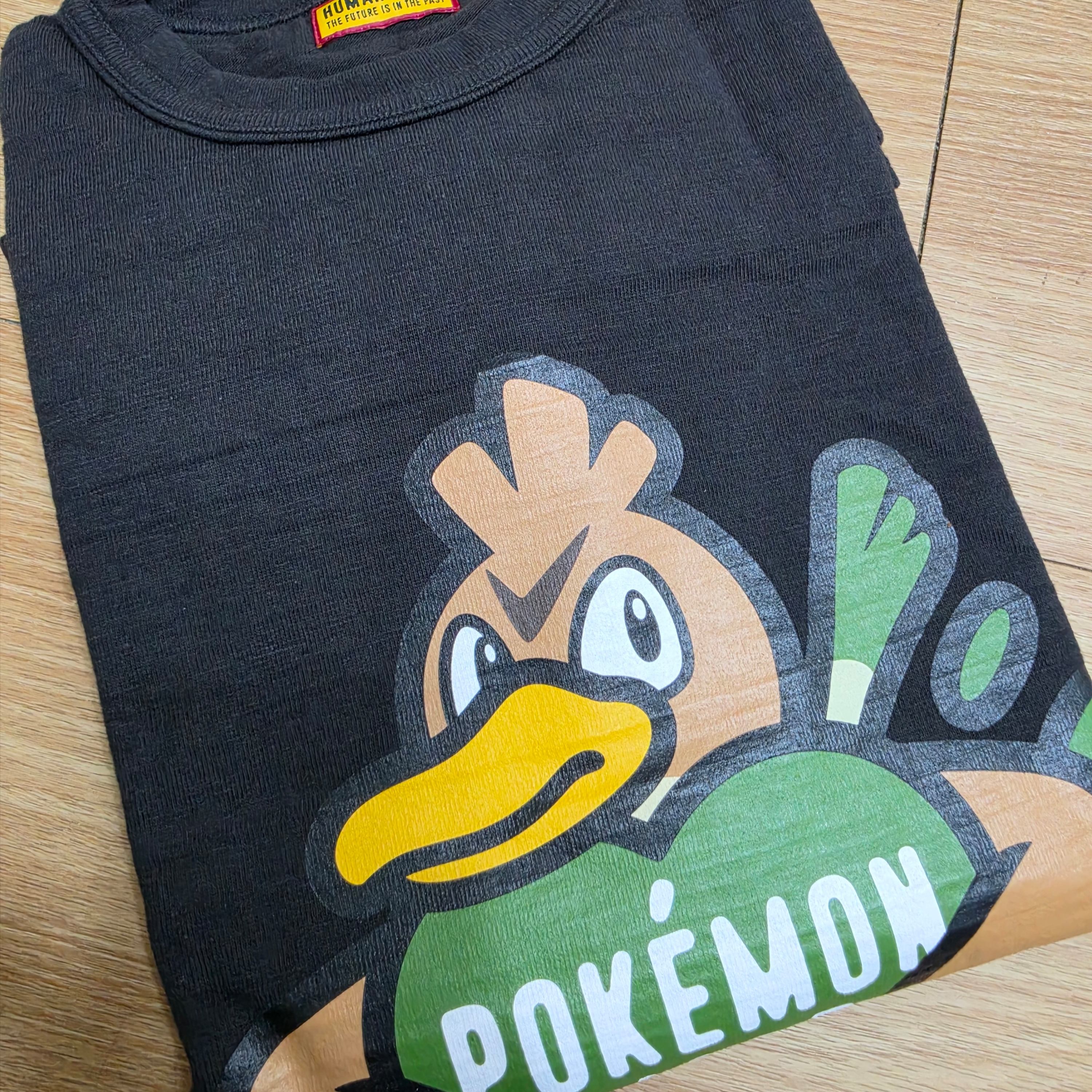 Human Made x Pokemon Made Graphic T-Shirt #2 Black 착용 스타일