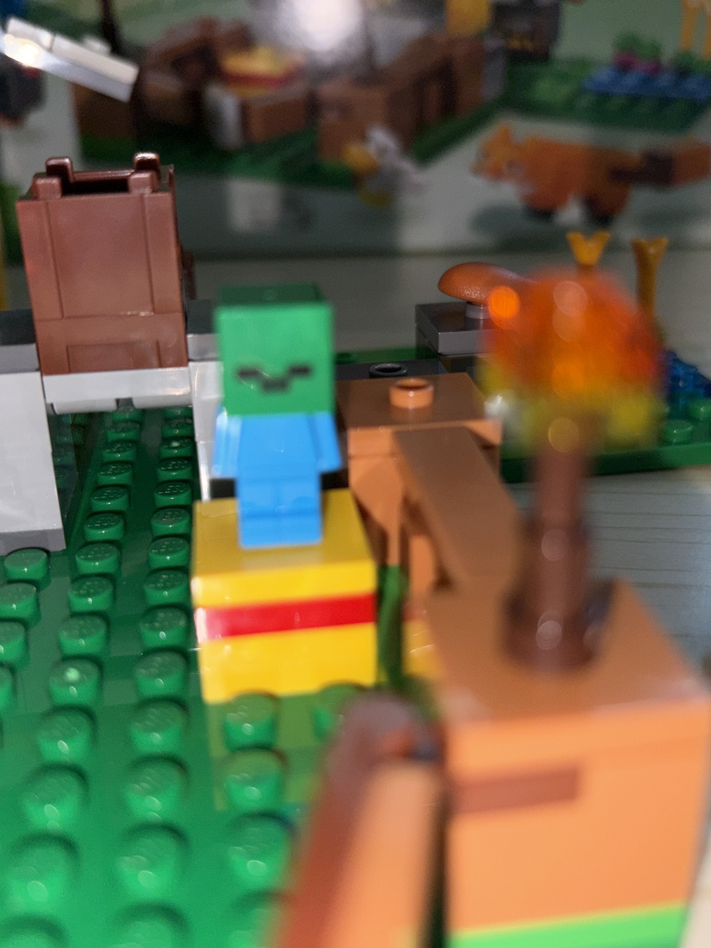 Lego Minecraft Chicken Farm 착용 스타일 - 2