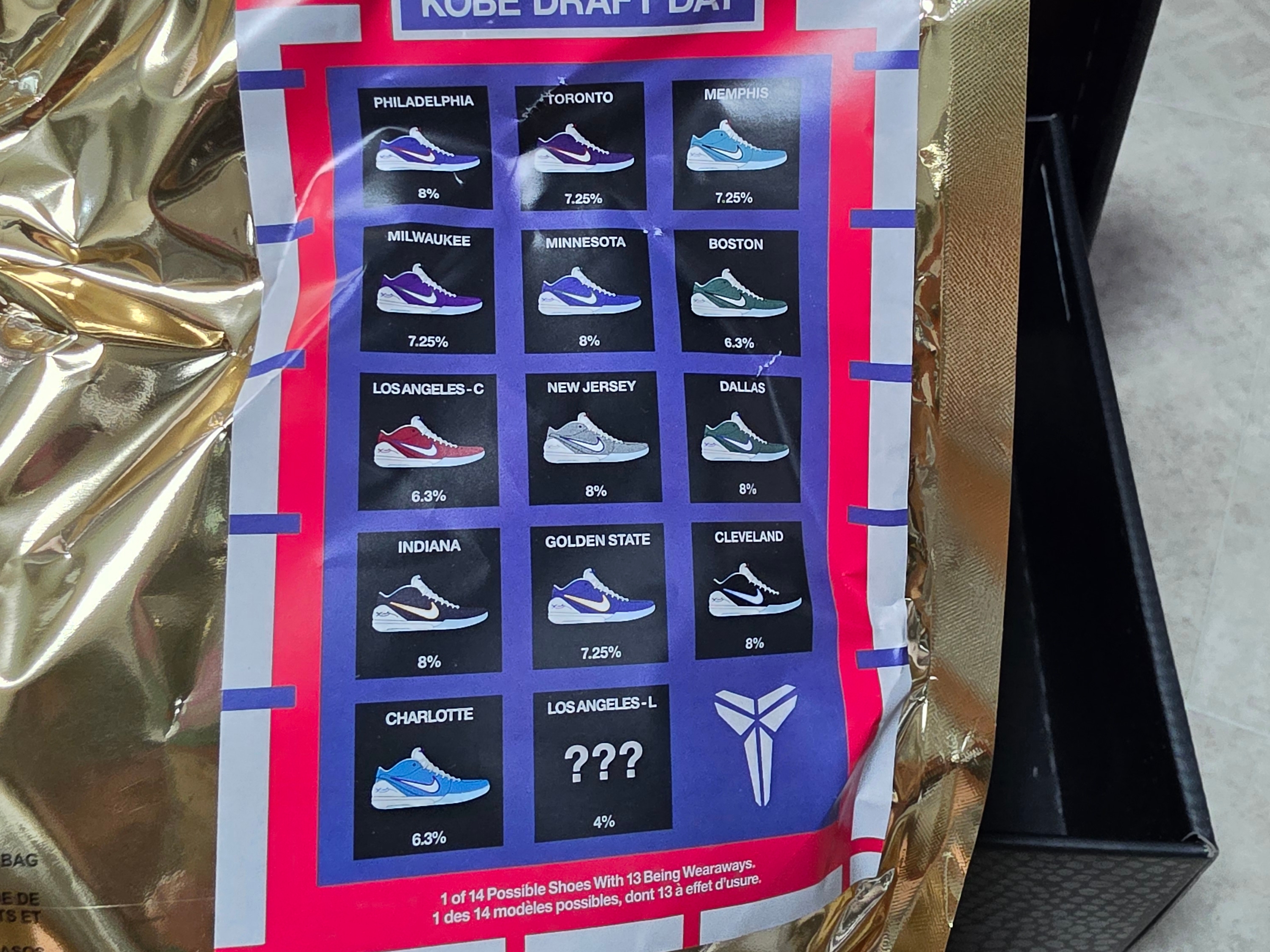 Nike Kobe 4 Protro Draft Pack #3 (Opened Case) 착용 스타일 - 4