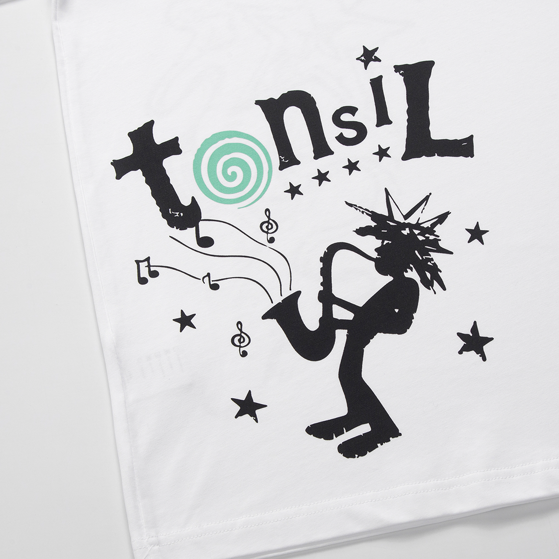 톤슬 스타즈 그래픽 반팔 티셔츠(TONSIL Stars Graphic Half-Sleeve T-Shirt) - 5