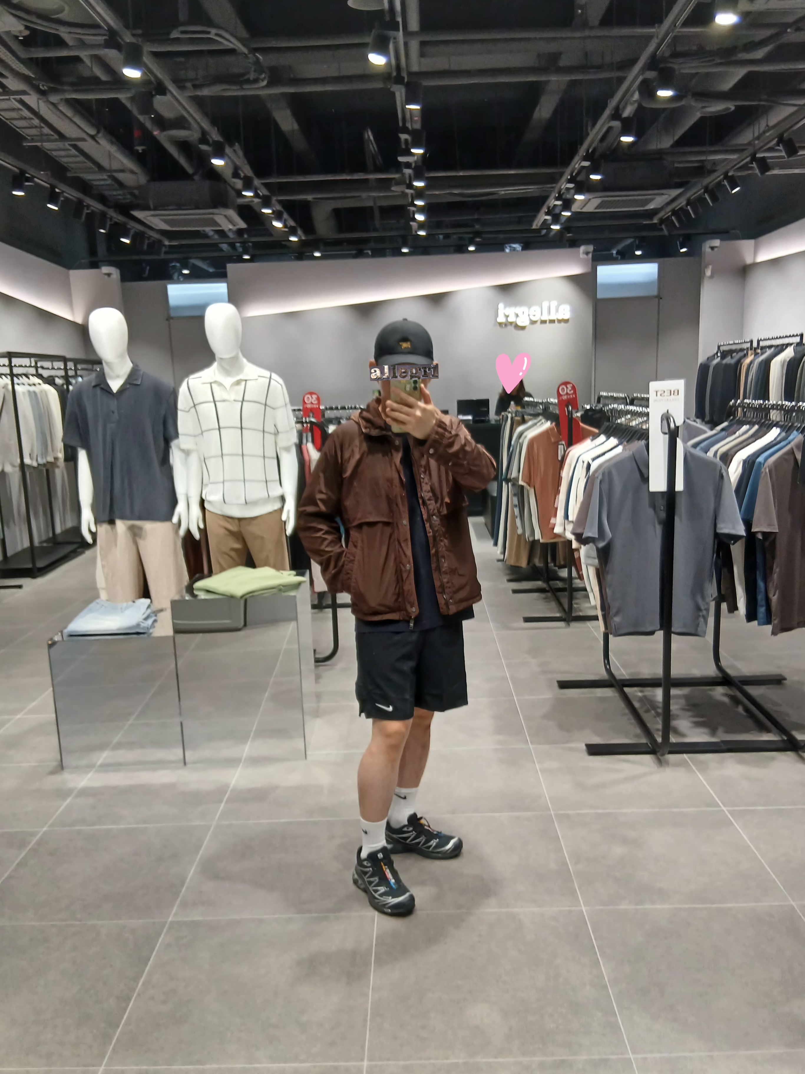 Arc'teryx Small Bird Cap Black, Nike Everyday Lightweight Training Crew Socks White (3 Pack/Korean Ver.) 착용 스타일 - 2