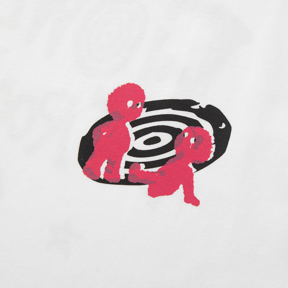 톤슬 크라잉 에일리언 그래픽 반팔 티셔츠(TONSIL Crying Aliens Graphic Half-Sleeve T-Shirt) - 4