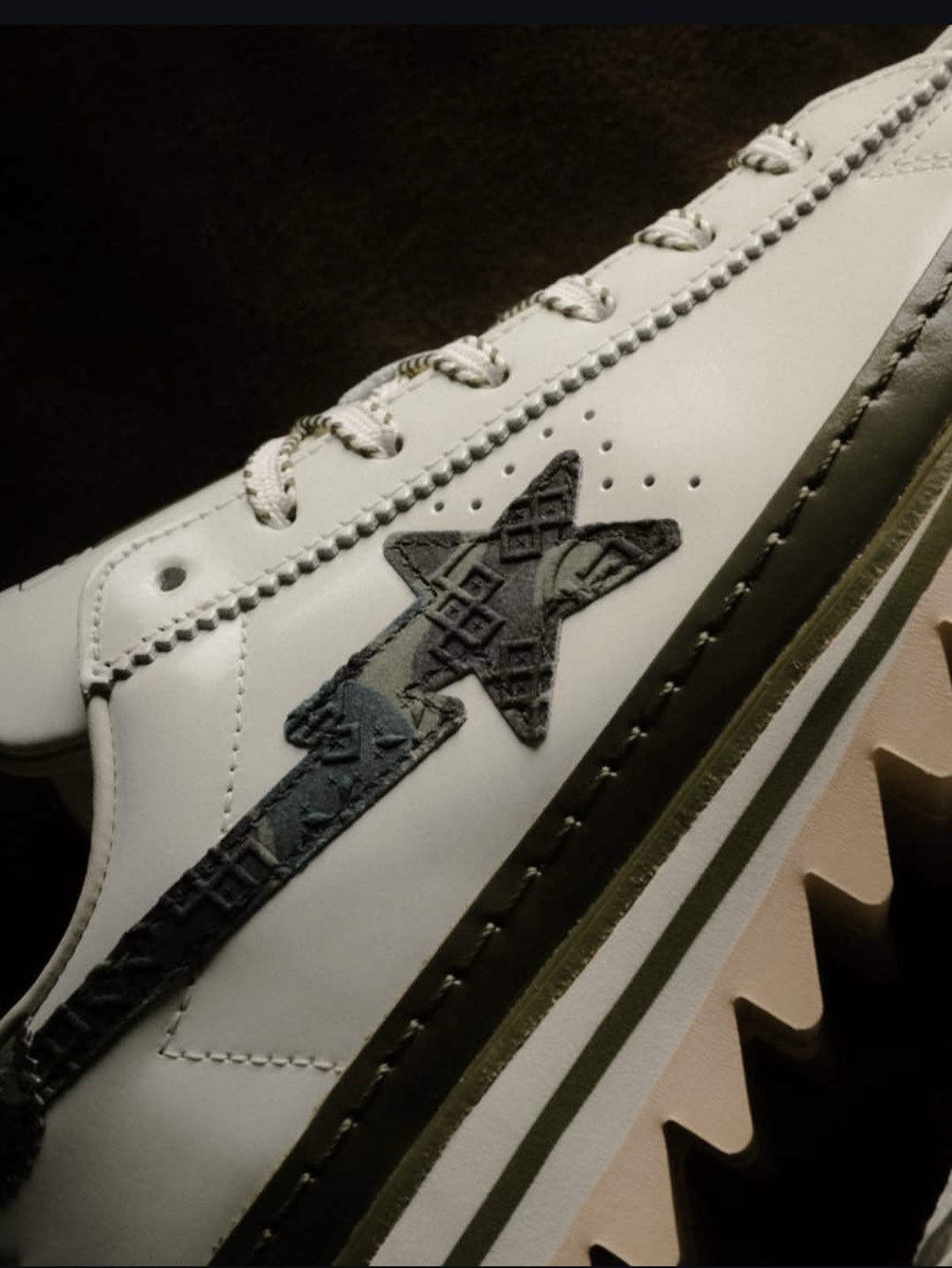 Adidas x BAPE x Edison Chen Clot Superstar Off White Branch 착용 스타일 - 4