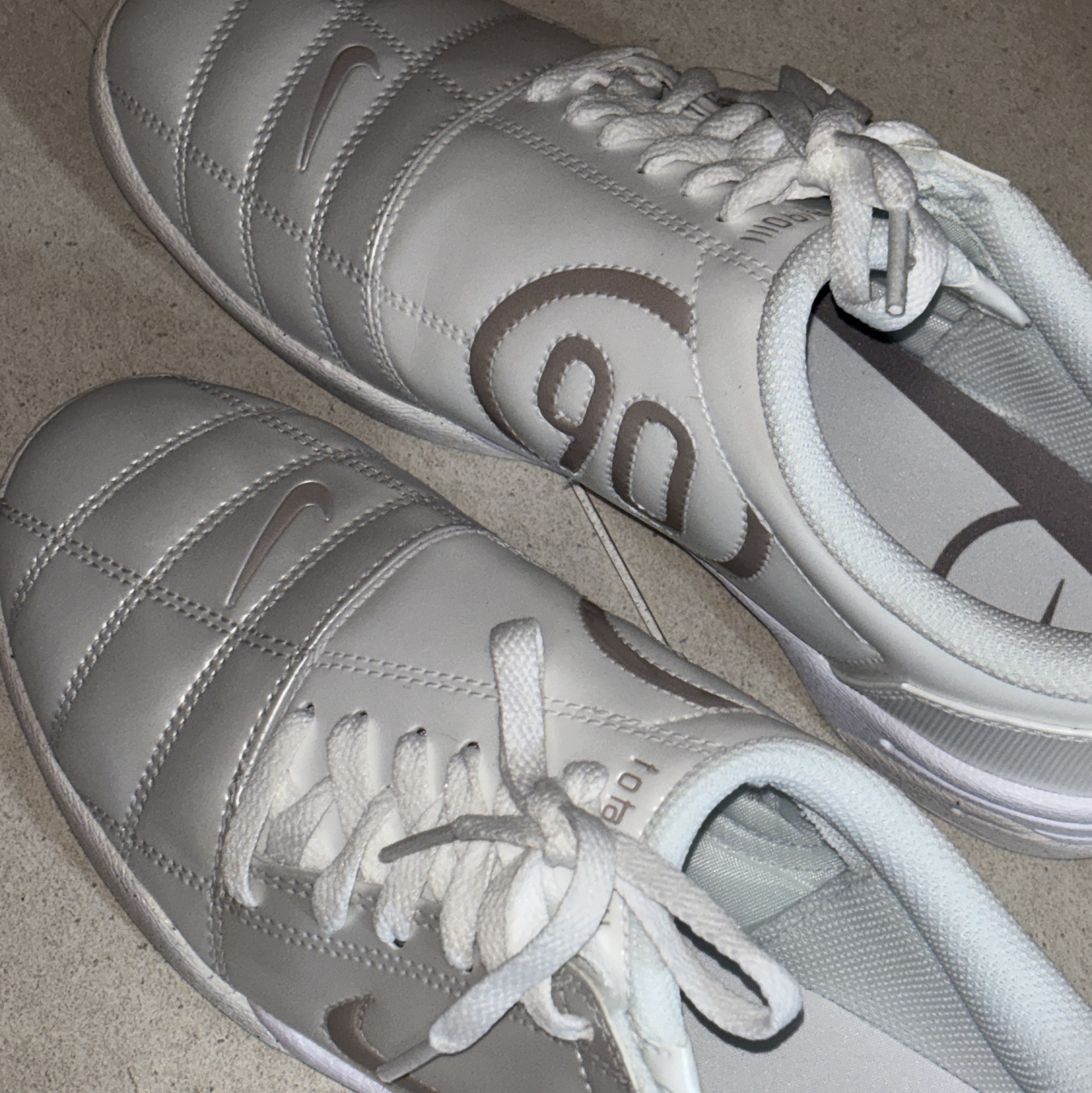 Nike Total 90 III Photon Dust White 착용 스타일