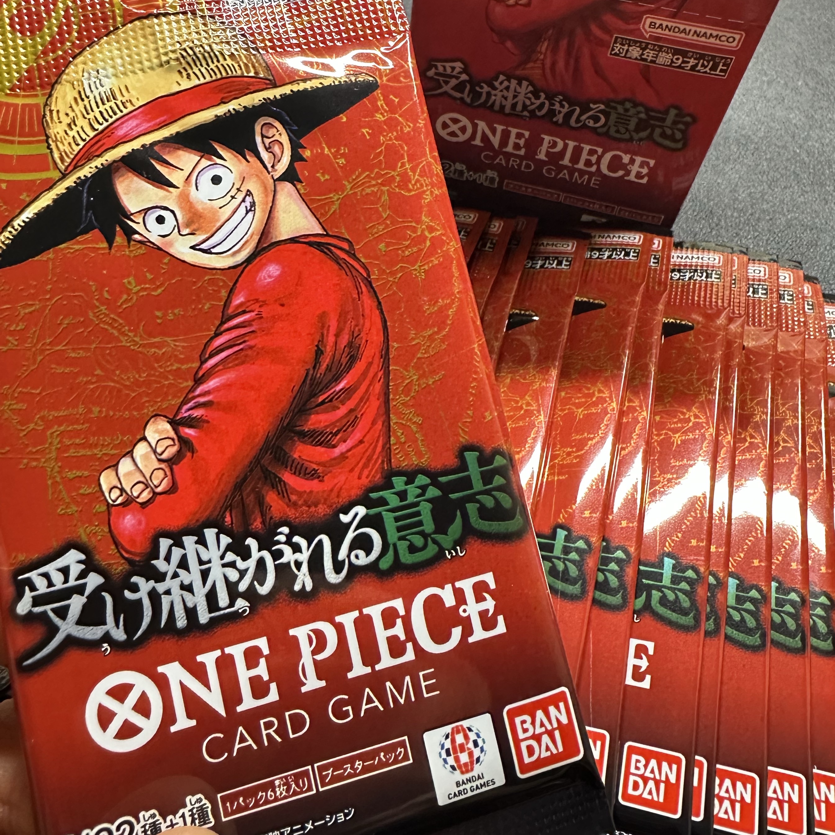 One Piece TCG OP-13 Booster Pack Carrying on His Will Box (Pack of 24/Japanese Ver.) 착용 스타일