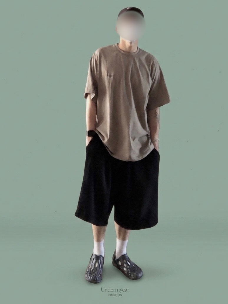 Oakley Remix Dad Hat Blackout, Undermycar Mu.05 Anti Fxxking Logo Play Oversized T-Shirts Taupe 착용 스타일