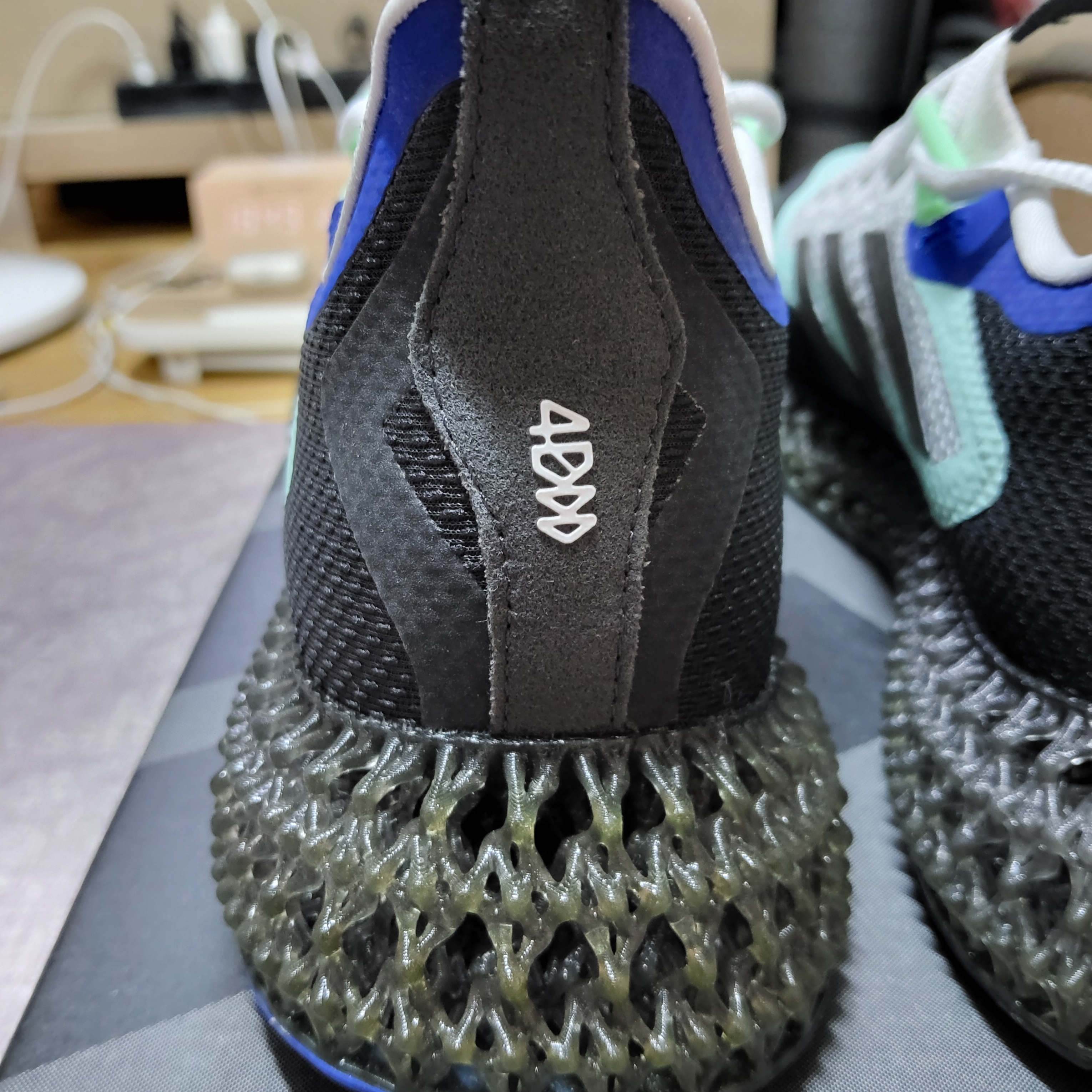 Adidas 4DFWD 2 Core Black Impact Orange 착용 스타일 - 6