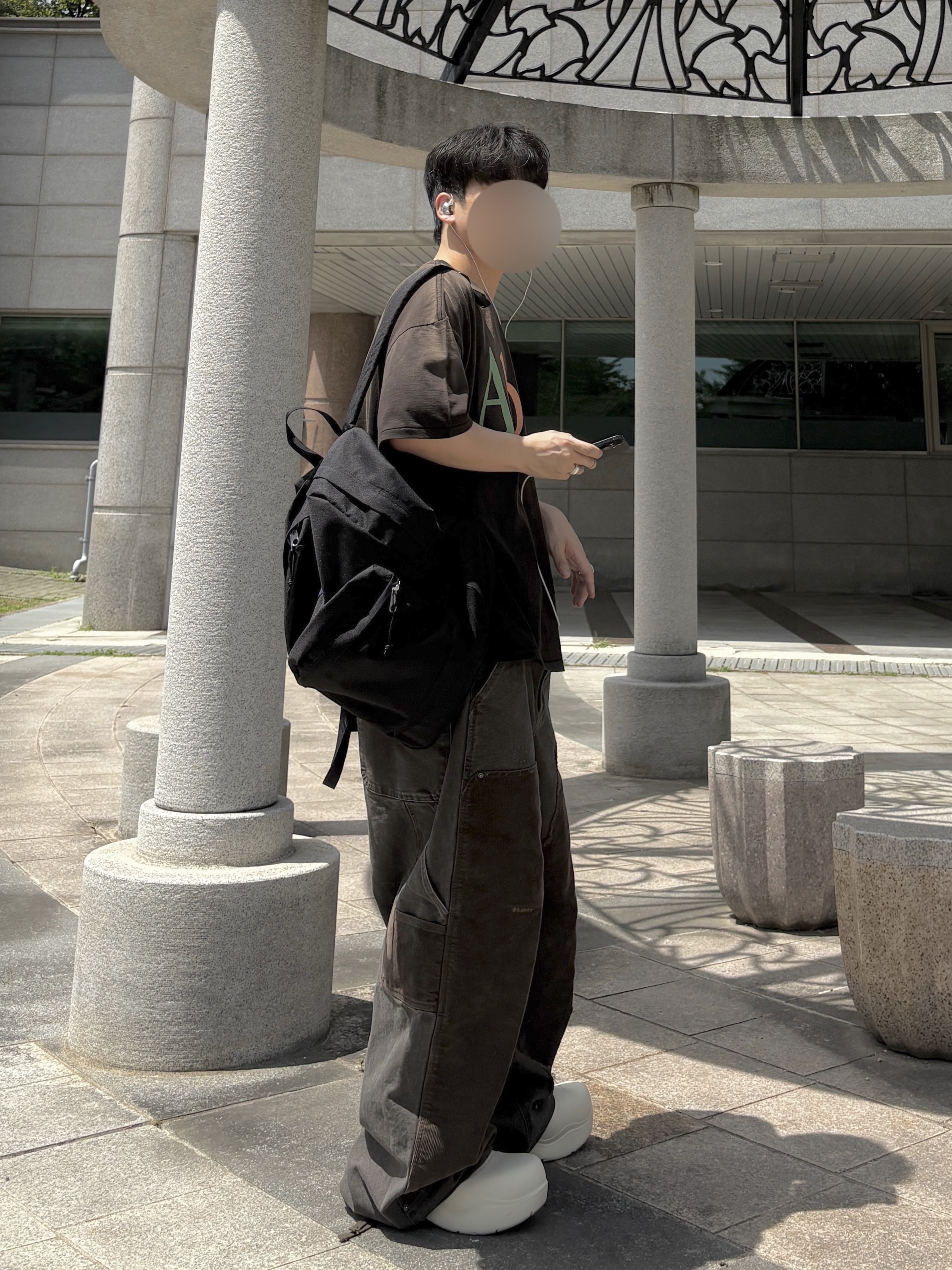 Bottega Veneta Puddle Ankle Boots Sea Salt, Jansport Superbreak Backpack Black 착용 스타일 - 4