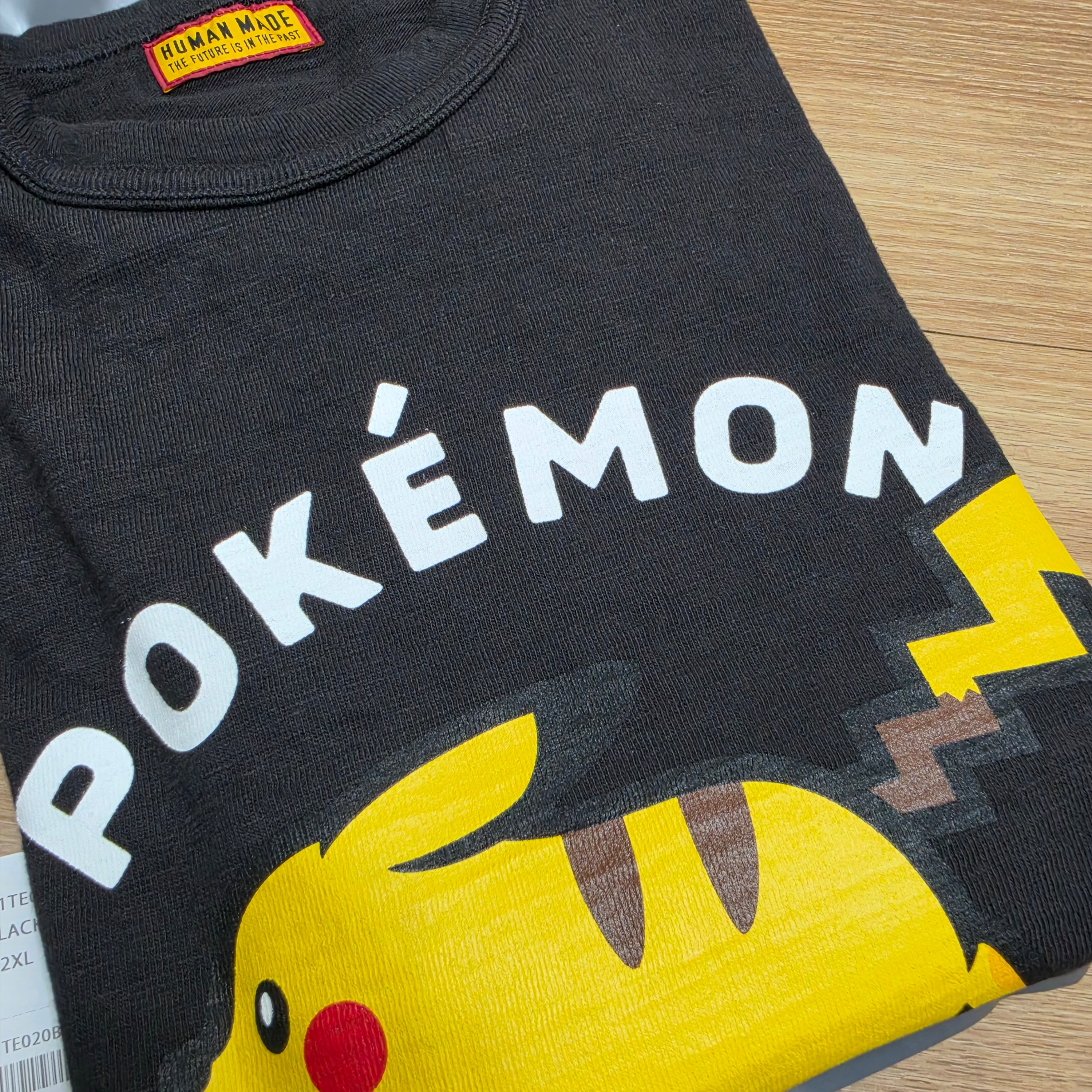 Human Made x Pokemon Made Graphic T-Shirt #1 Black 착용 스타일