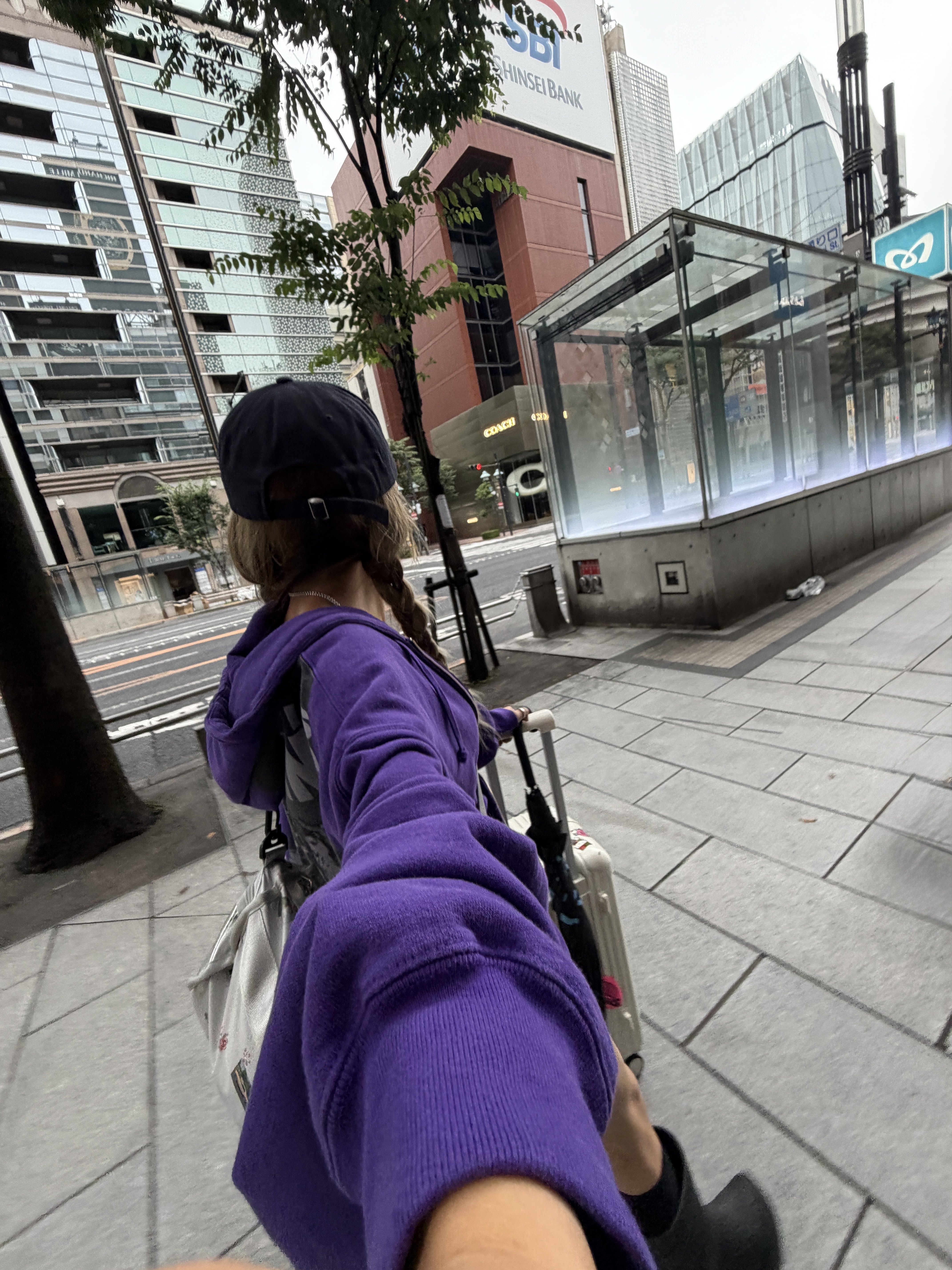 Supreme Paris Is Burning Zip Up Hooded Sweatshirt Purple - 26SS, Farfromwhat Far Patch Logo Cap Navy 착용 스타일 - 1