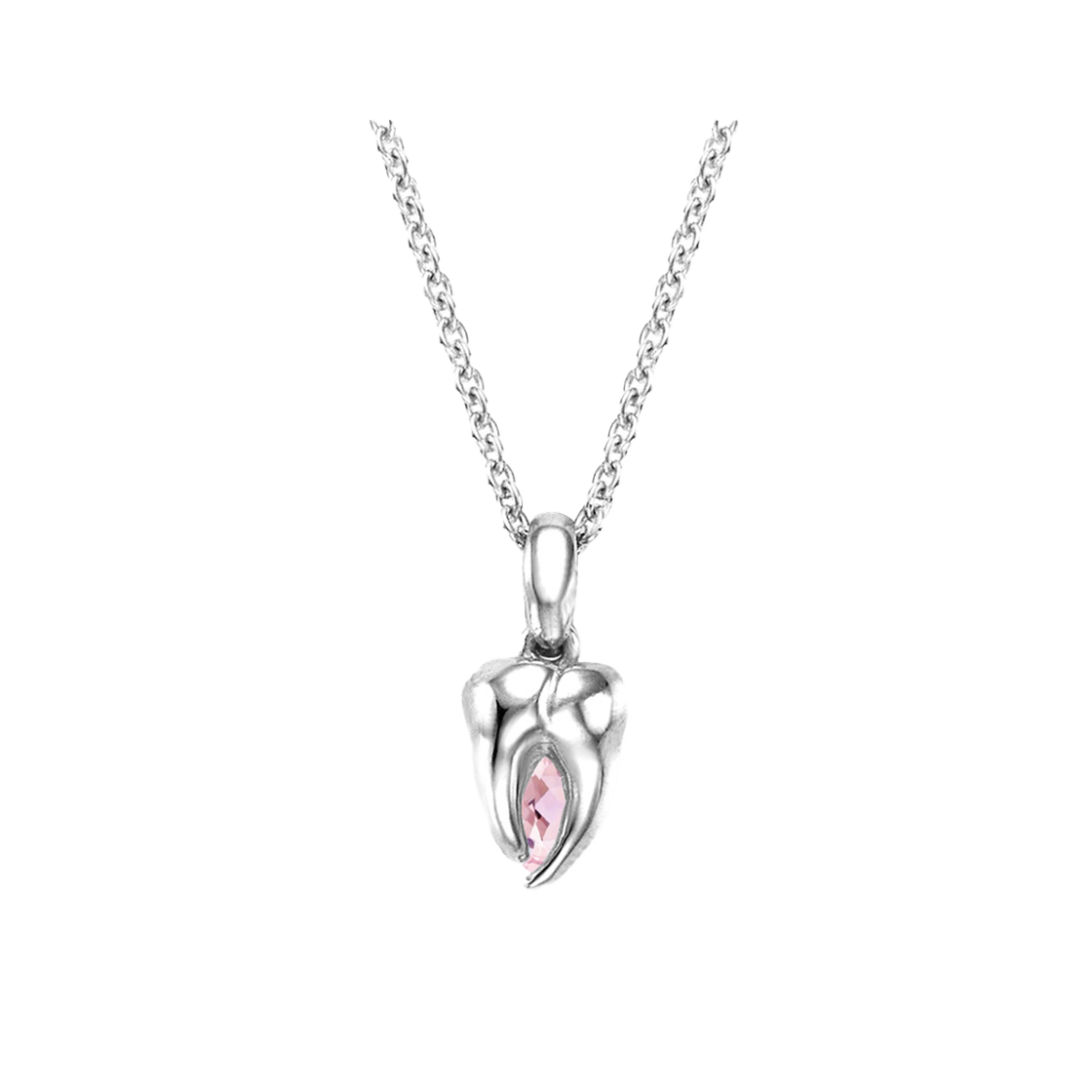 티스 베이비 티스 쥬얼 네클리스 핑크(Teeth Baby Teeth Jewel Necklace Pink)