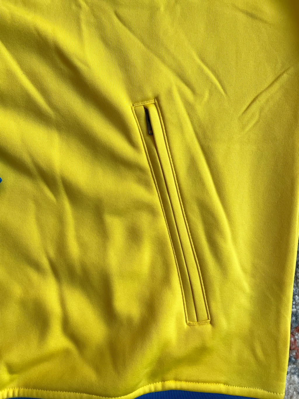 Nike Brazil Dri-Fit Academy Pro Anthem Jacket Lightning Green Spark (FZ9388-718) (Non Marking Ver.) 착용 스타일 - 5
