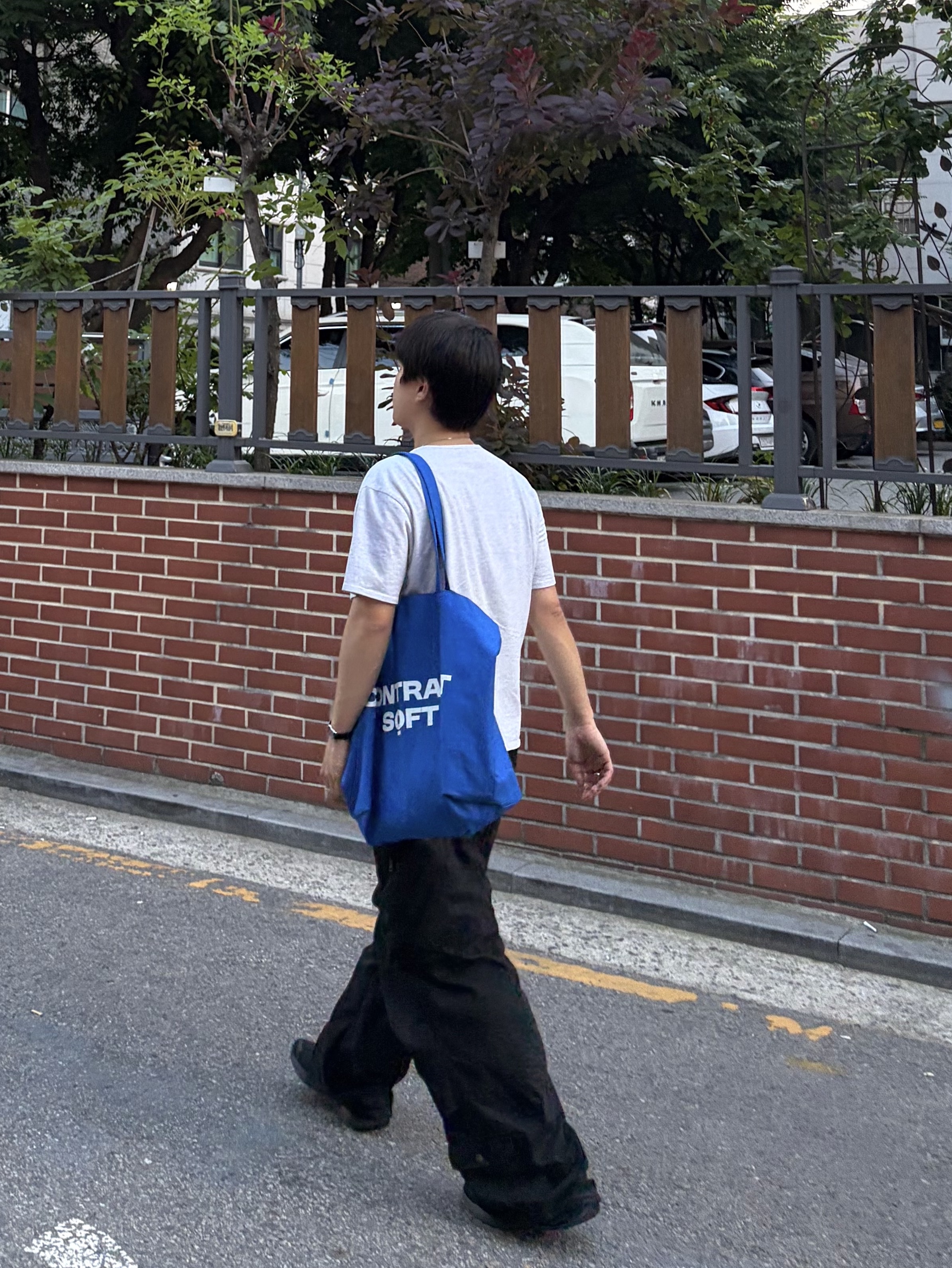 noun Easeful Tote Bag Blue, Hatchingroom Zip Cargo Work Pants Black 착용 스타일 - 3