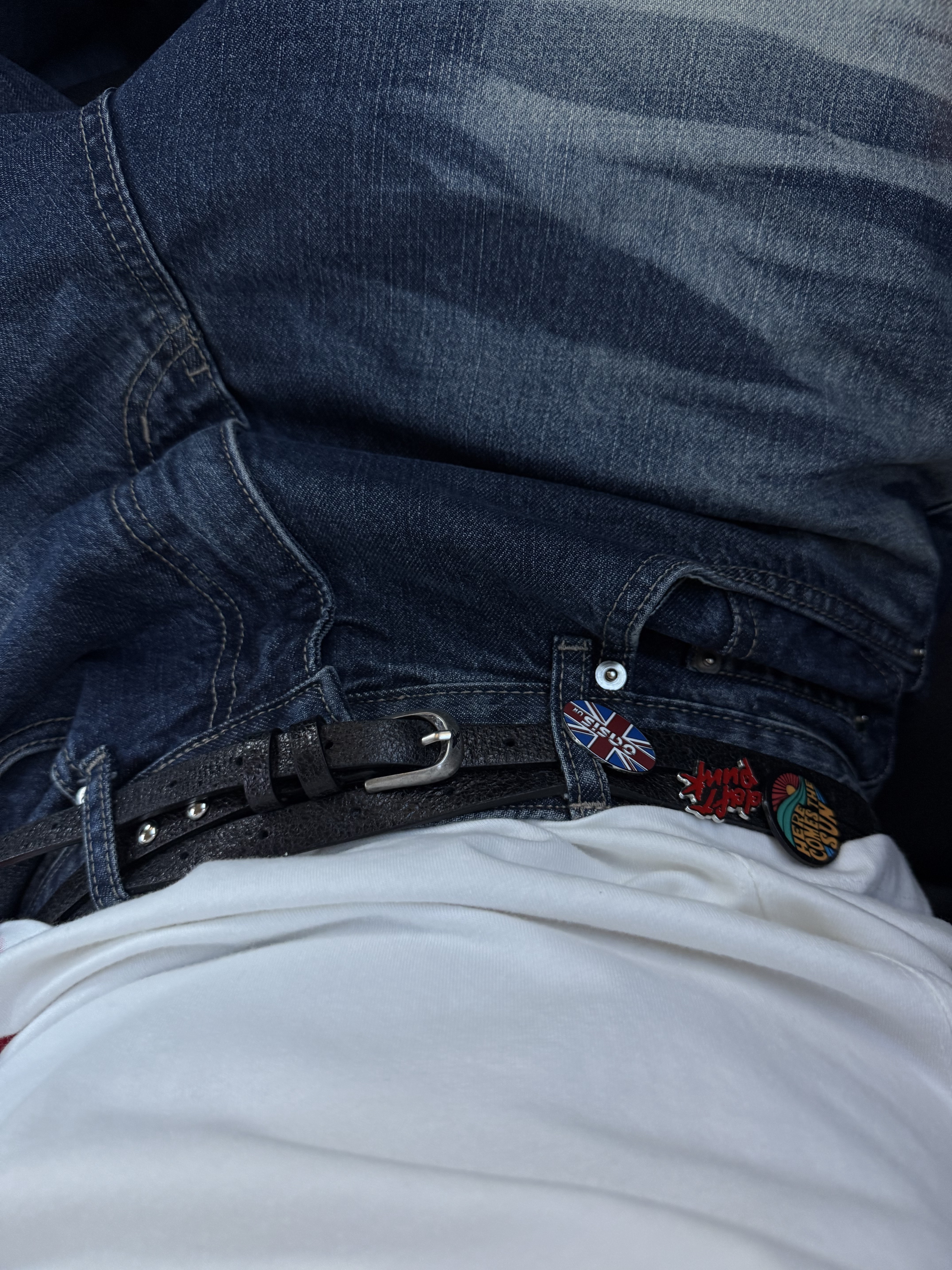 HAiiLO Double Play Belt 착용 스타일 - 1