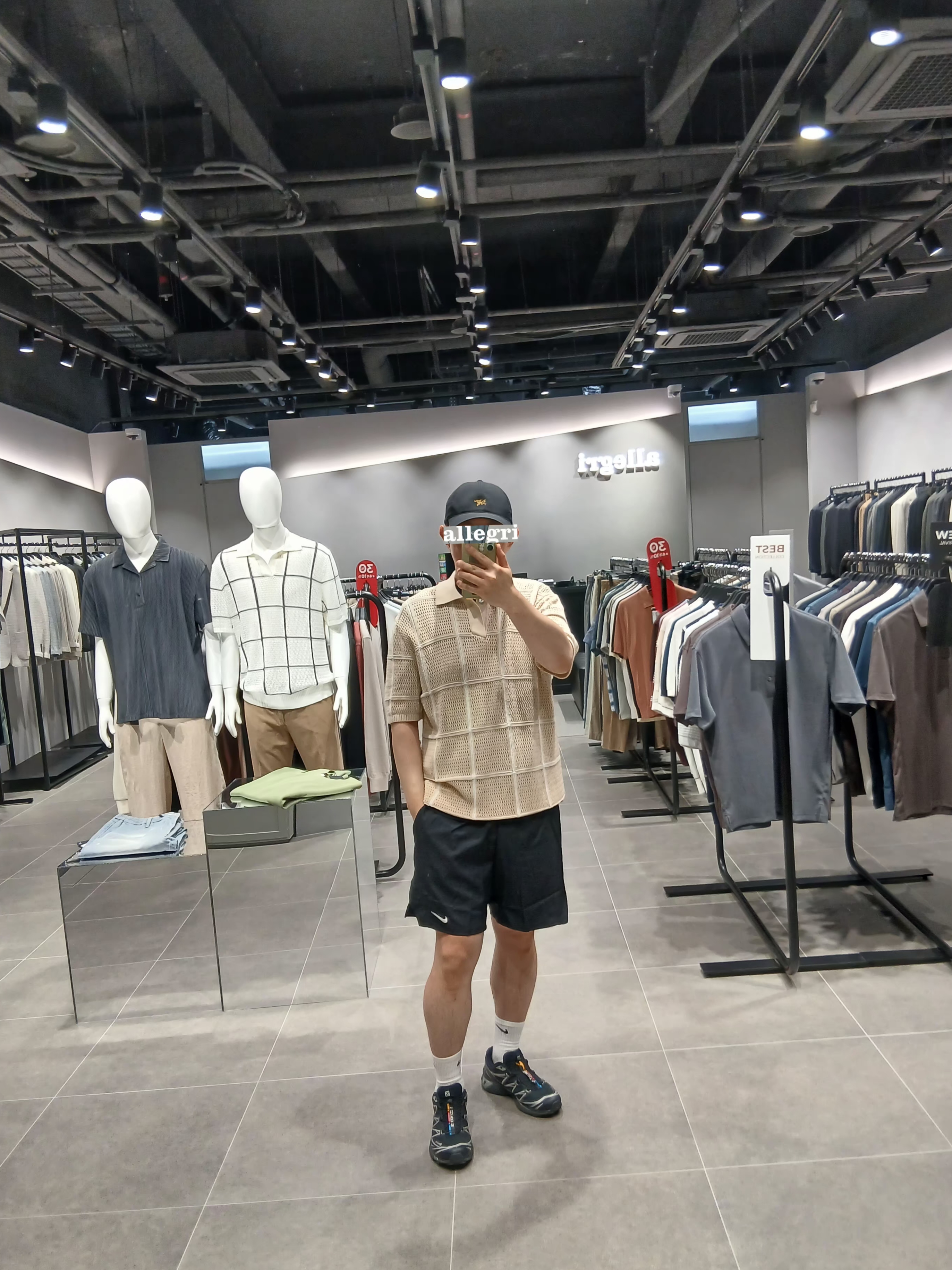 Arc'teryx Small Bird Cap Black, Nike Court Victory Dri-Fit 7 Inch Tennis Shorts White Black White - Asia 착용 스타일 - 1