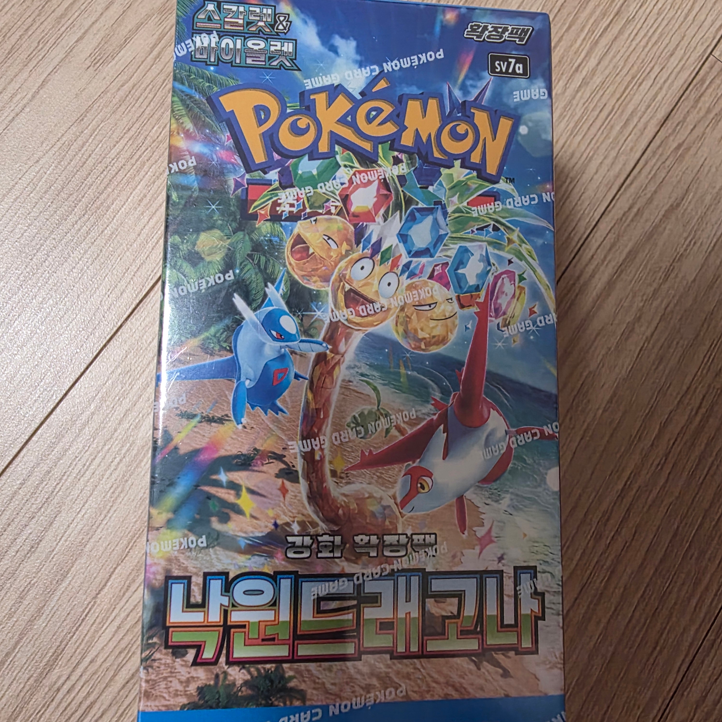 Pokemon TCG Scarlet & Violet Enhanced Expansion Pack Paradise Dragona Box (Pack of 30) 착용 스타일 - 3