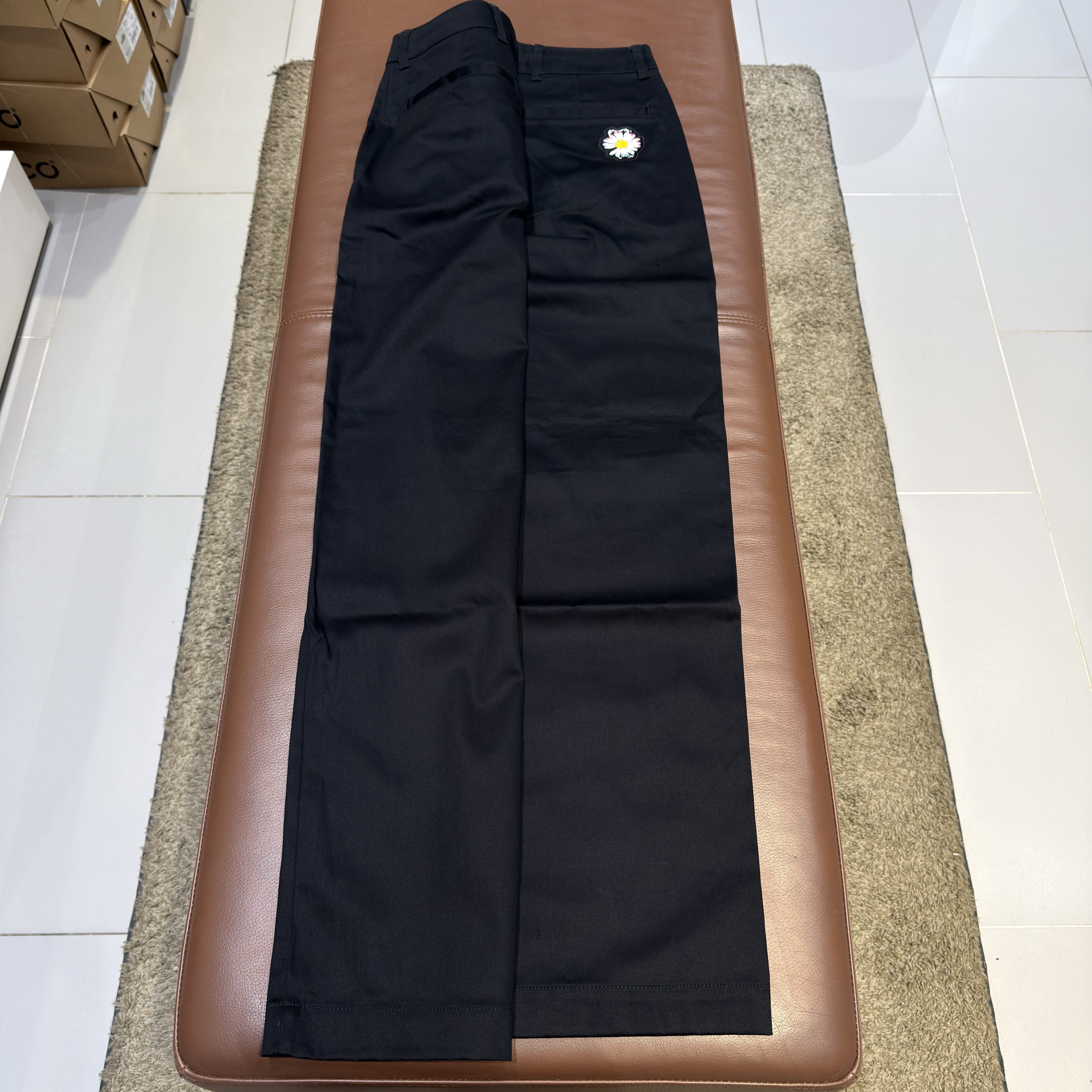 Nike x Peaceminusone Korea Chino Pants Black (IM3222-010) 착용 스타일 - 3
