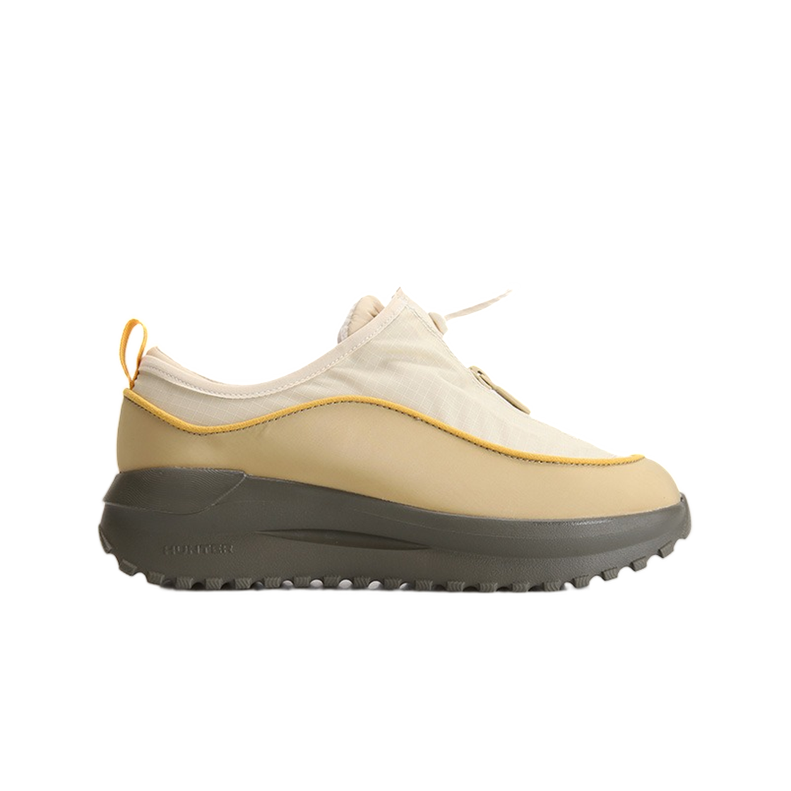 UFF7003NYL-CWD (W) Hunter Travel Flow Zip Trainer Canvas Cream