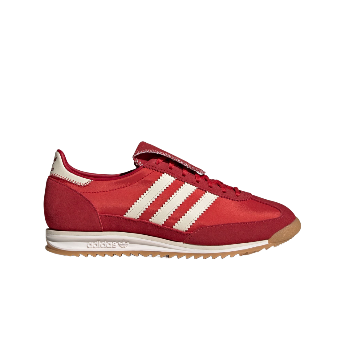 KJ6148 (W) Adidas SL 72 OG LT Cream White Better Scarlet