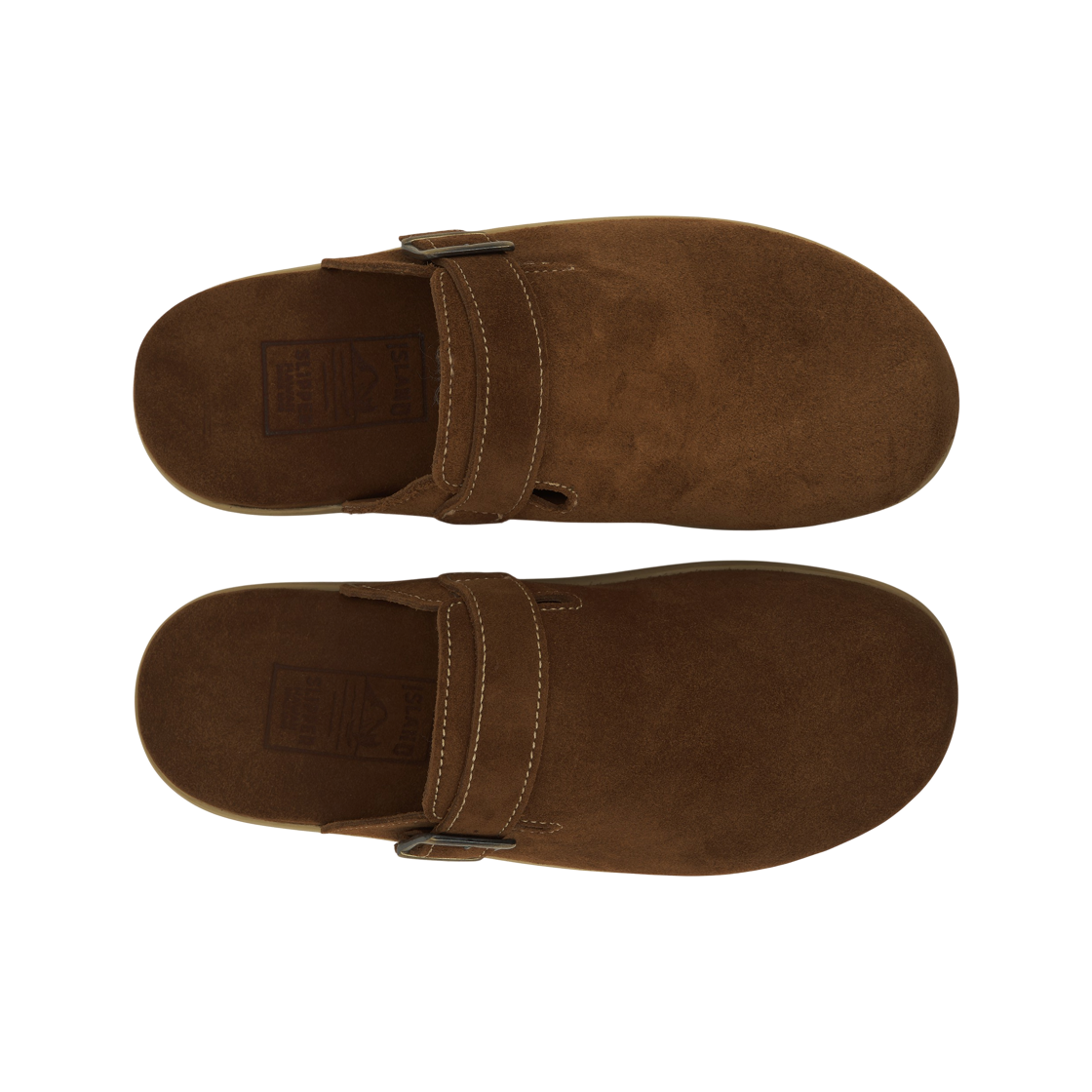 아일랜드 슬리퍼 클래식 스웨이드 클로그 피넛 스웨이드(Island Slipper Classic Suede Clog Peanut Suede) - 5