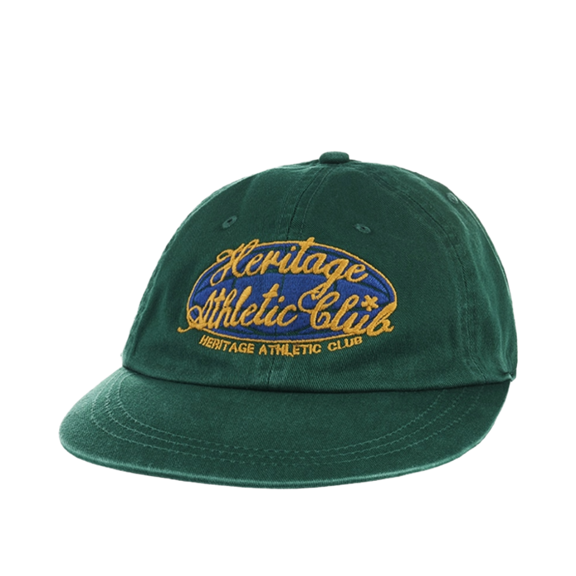 BUACAZF847GR UNIVERSE GARMENT Universe Sign Long Bill Washing Cap Green