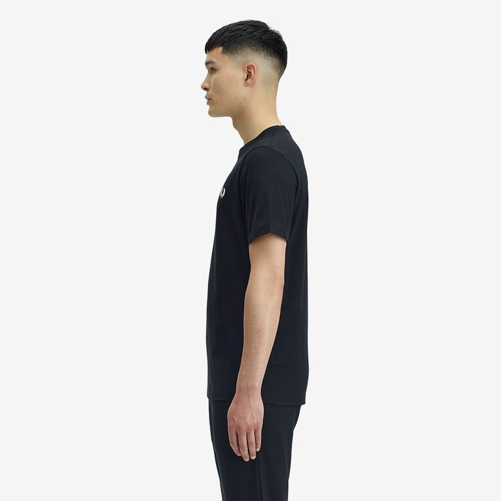 프레드페리 크루넥 티셔츠 블랙(Fred Perry Crew Neck T-Shirt Black) - 2