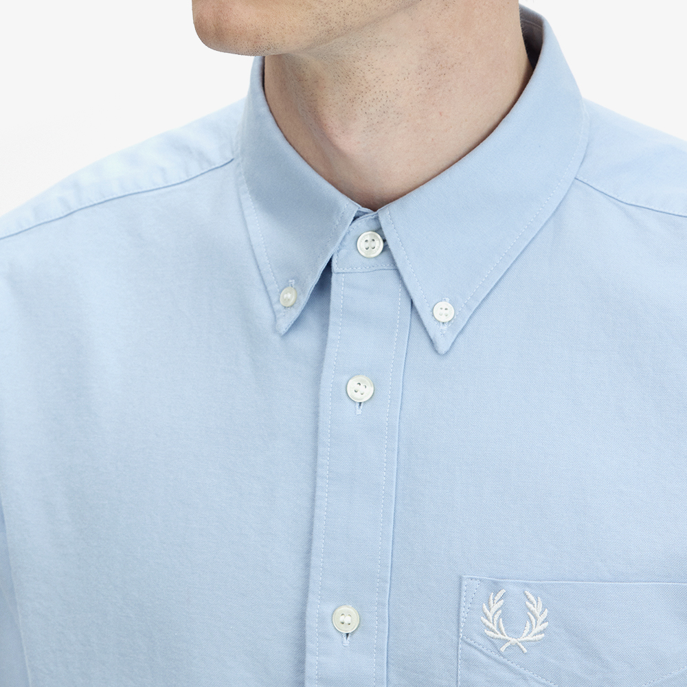 프레드페리 롱 슬리브 옥스포드 셔츠 라이트스모크(Fred Perry L/S Oxford Shirt Light Smoke) - 3